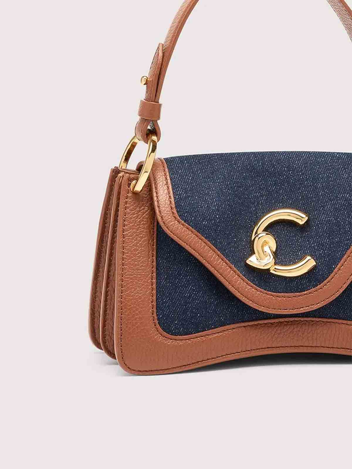 Coccinelle C-me Denim In Blue