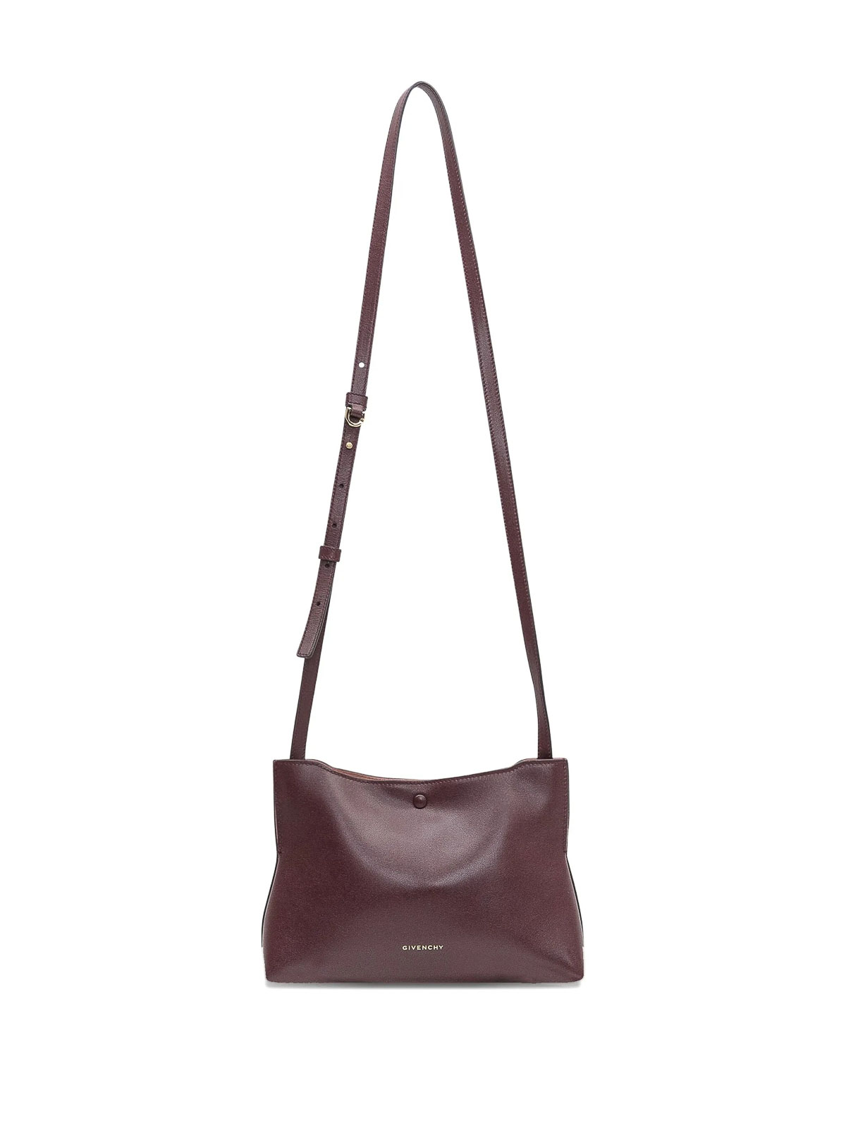 Givenchy Day Flat Pochette In Burgundy