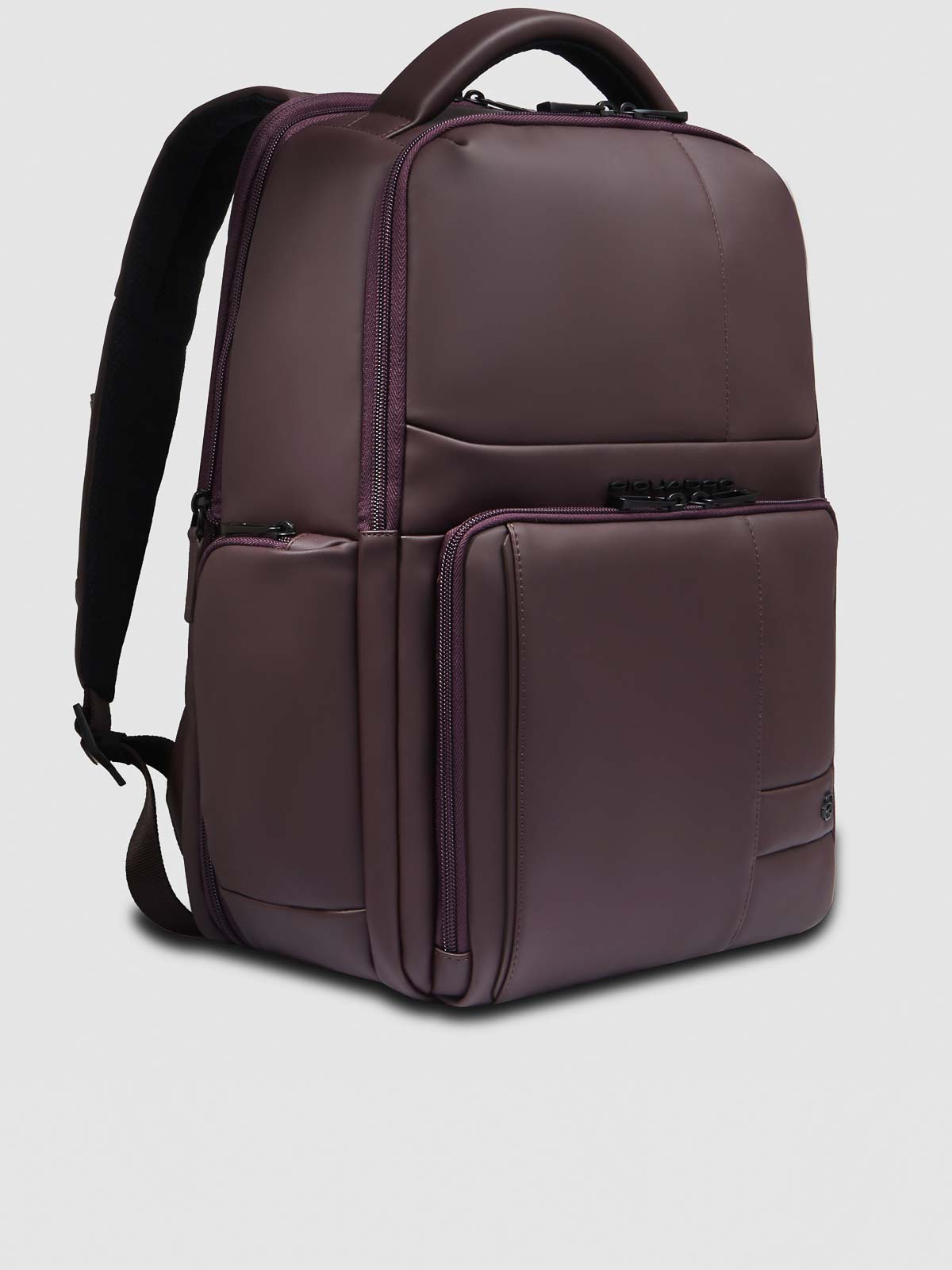 Piquadro Pc Fast Check Backpack In Purple