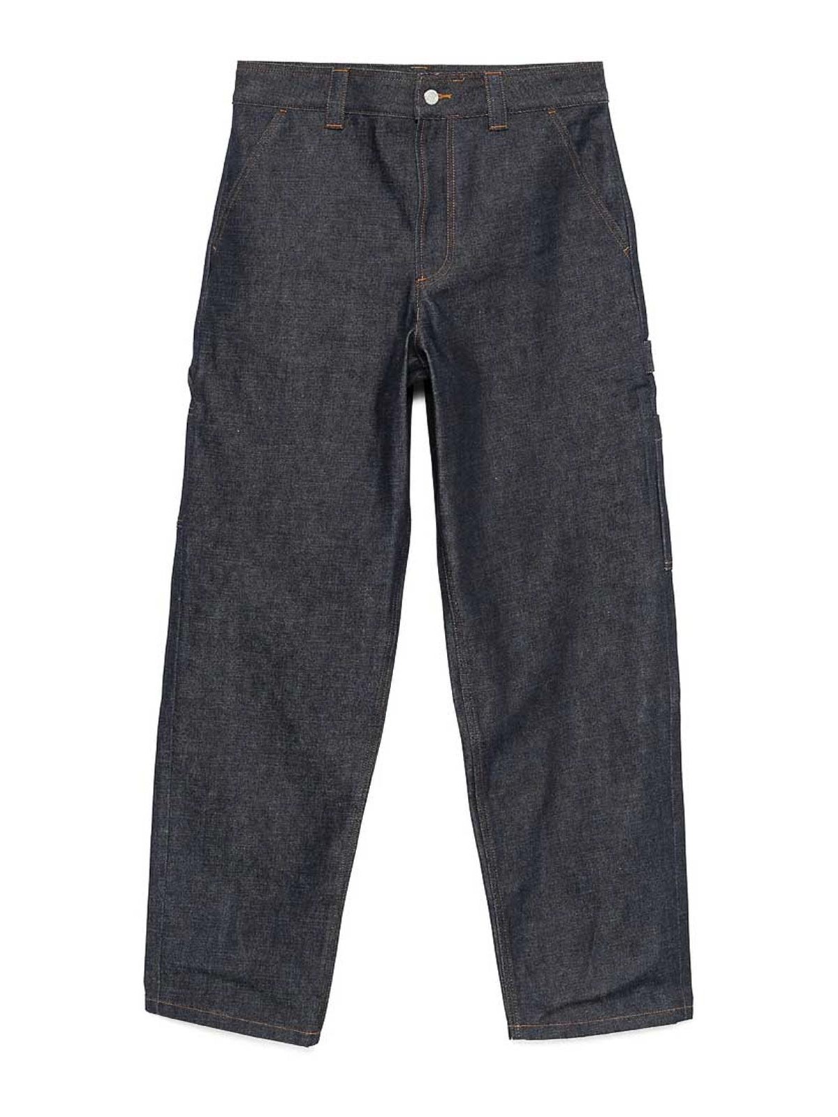 Apc Denim Loose-fit Jeans In Gray