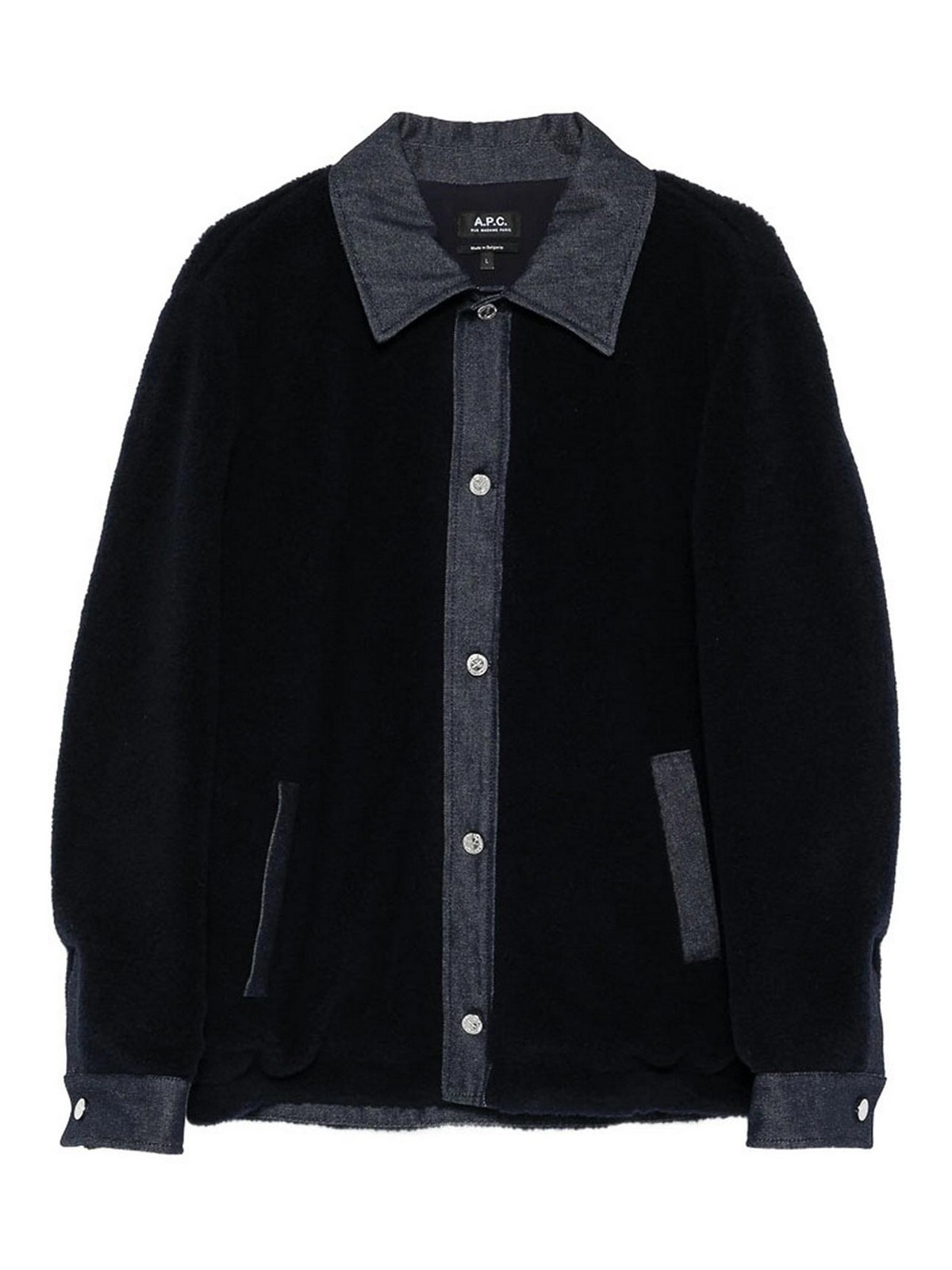 Apc A.p.c. Outerwears In Black