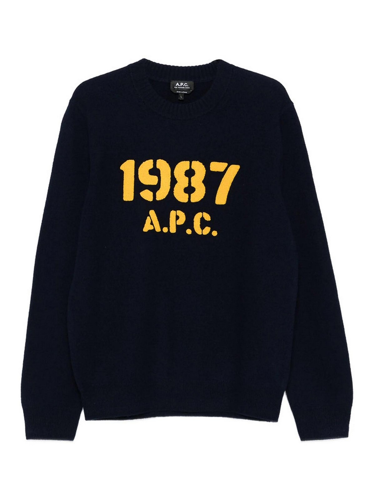 Apc Sweater In Blue