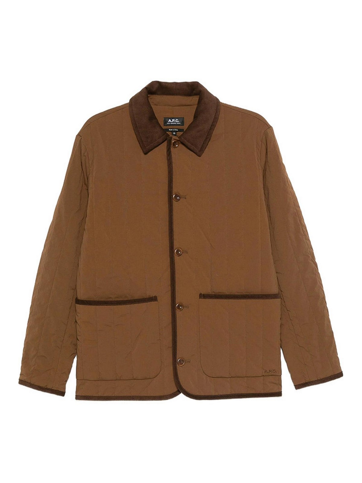 Apc Outerwear In Brown