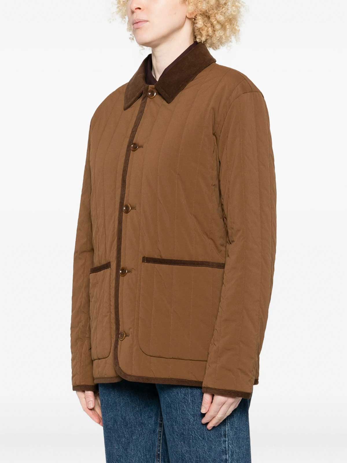 Apc Outerwear In Brown