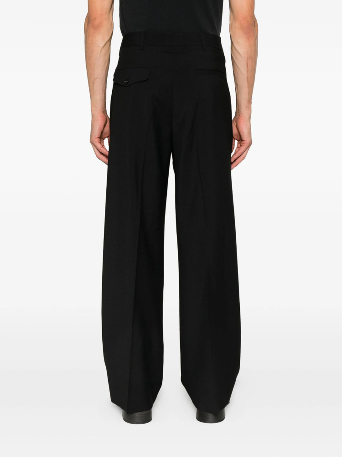Ann Demeulemeester Wool Pants In Black