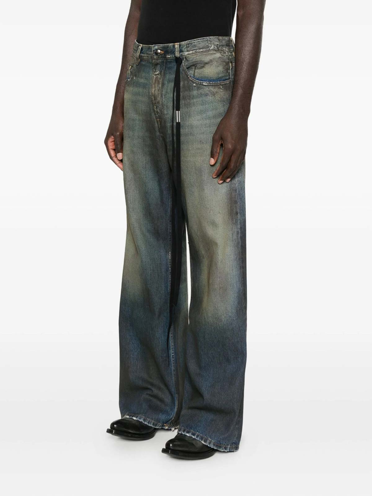 Ann Demeulemeester Pants In Blue