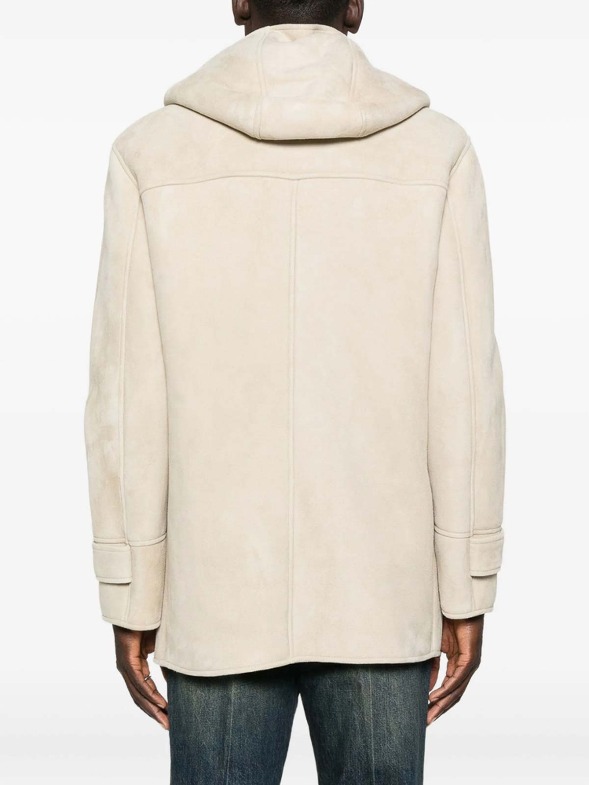 Dondup Hooded Jacket In Neutral