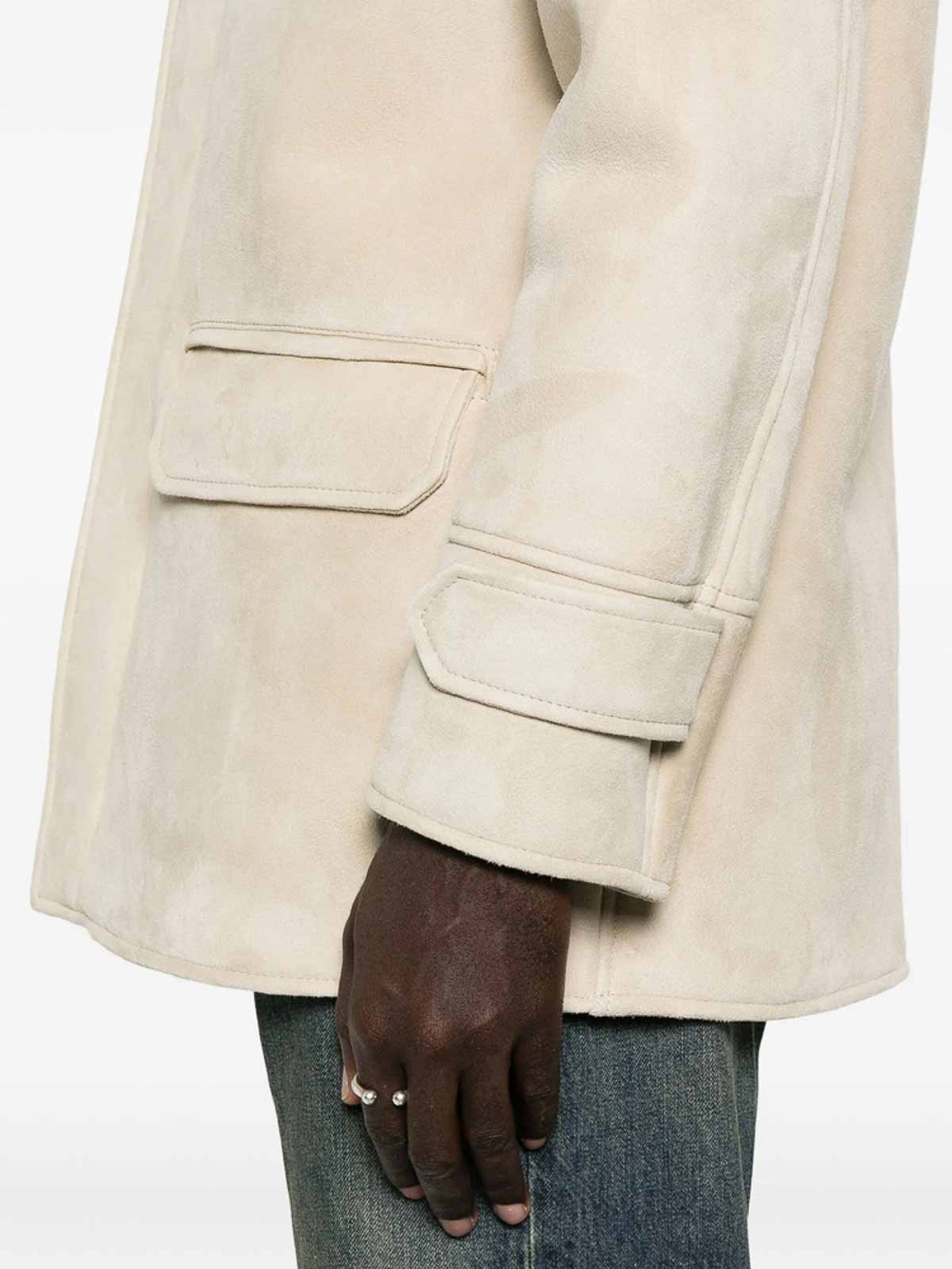 Dondup Hooded Jacket In Neutral