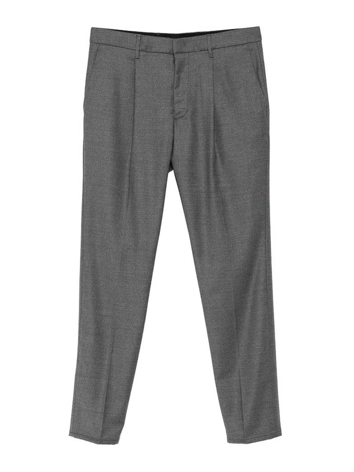 Dondup Pants In Gray