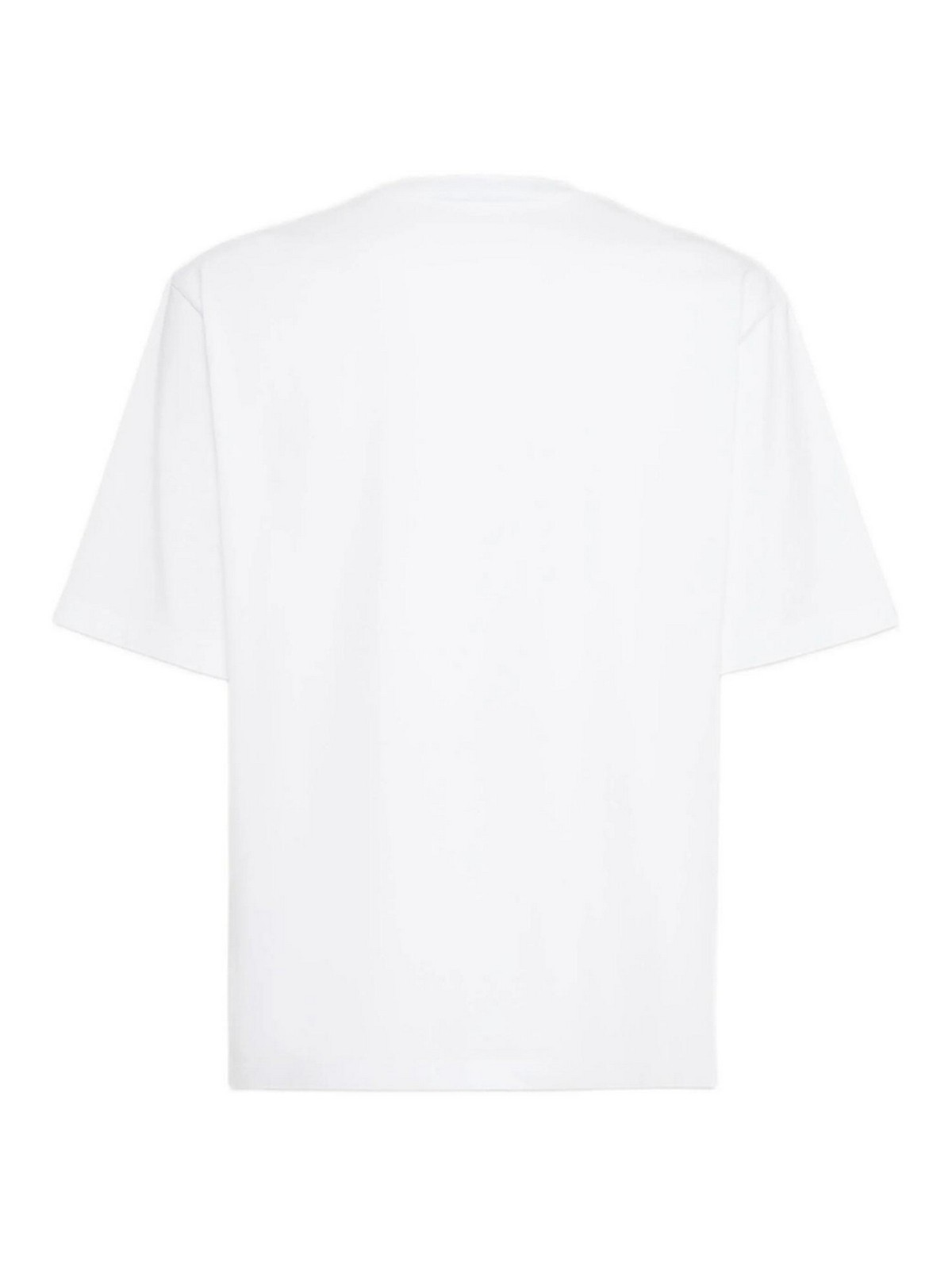 Dsquared2 Men Loose Fit T-shirt In White