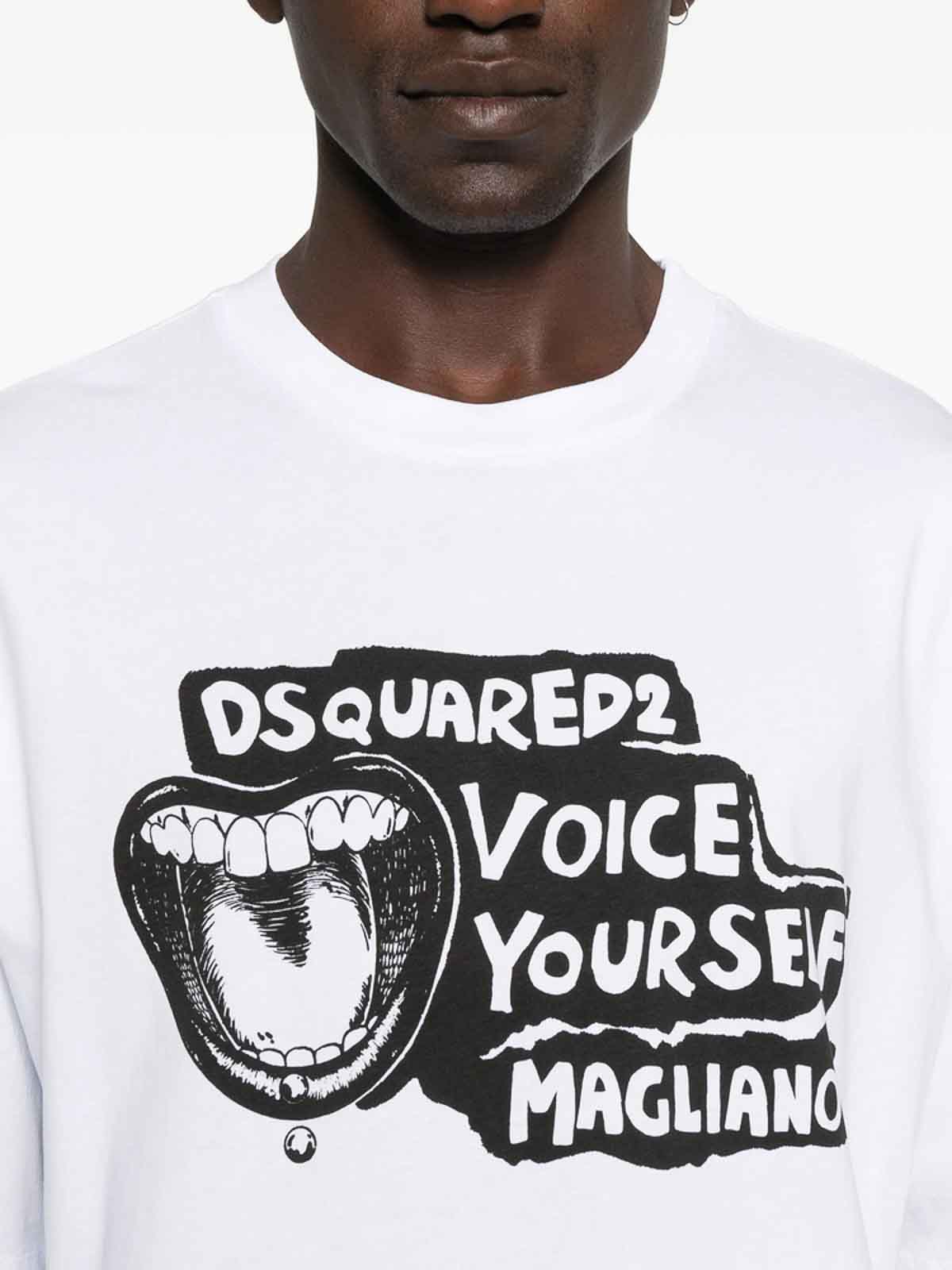 Dsquared2 T-shirt In White