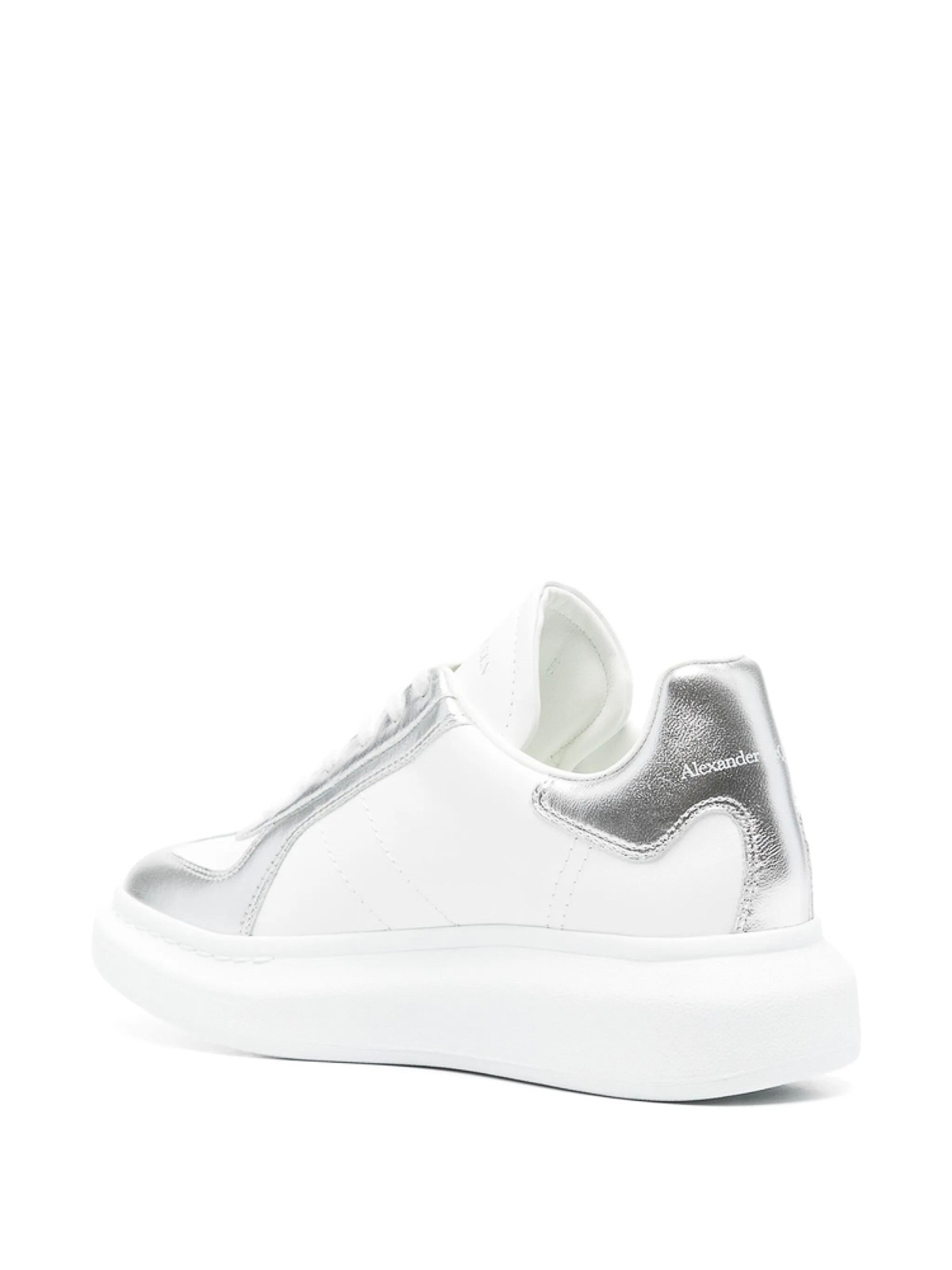Alexander Mcqueen Zapatillas - Blanco In Silver