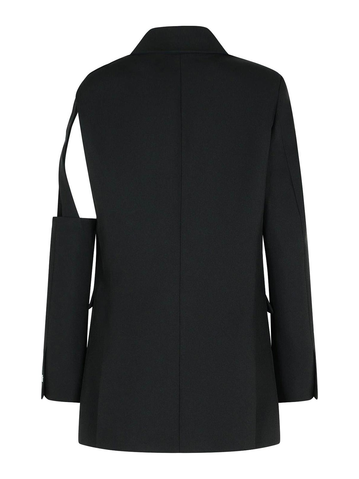 Coperni Black Polyester Blazer In Blue