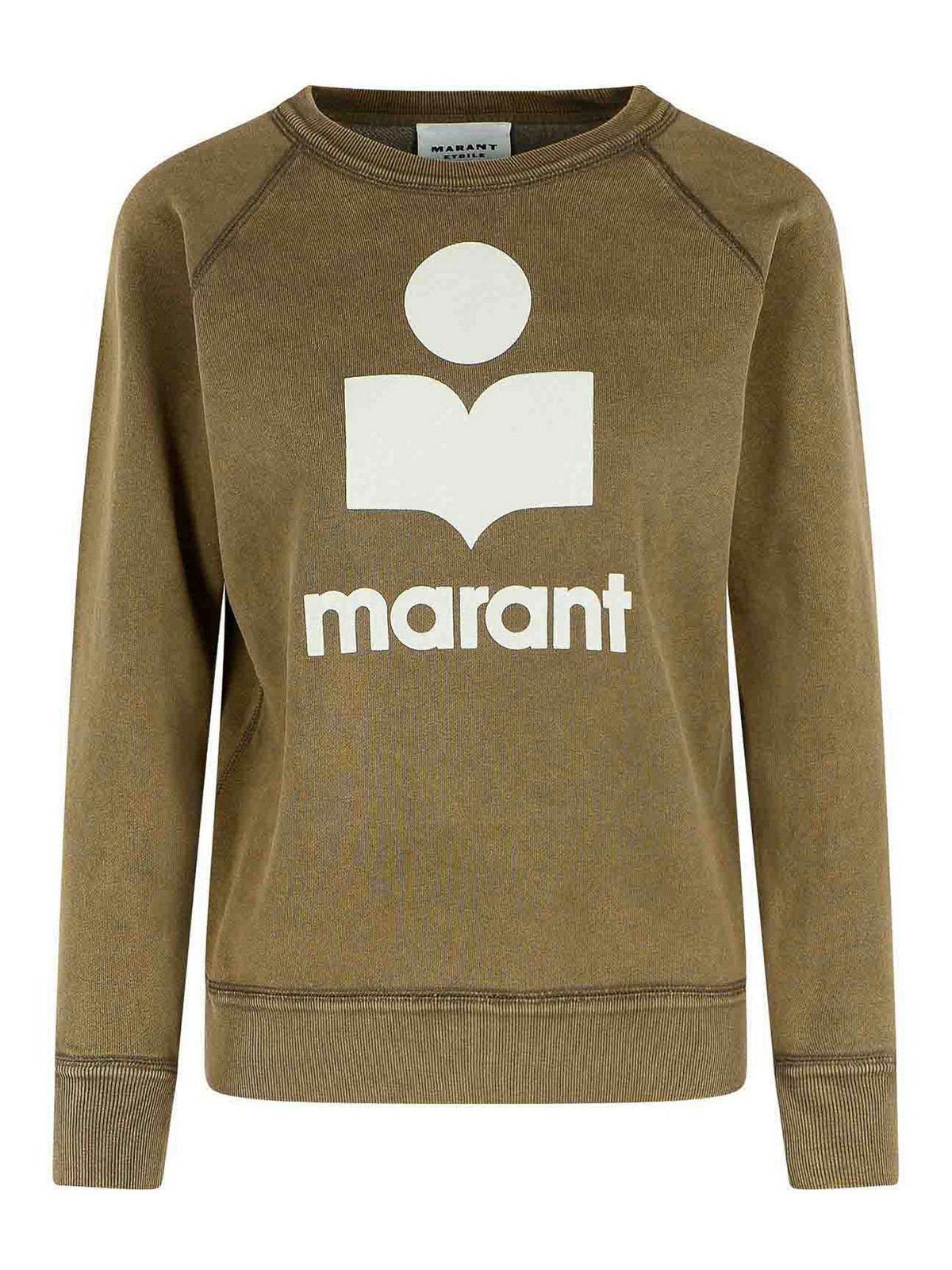 Isabel Marant Brown Cotton Blend Sweatshirt