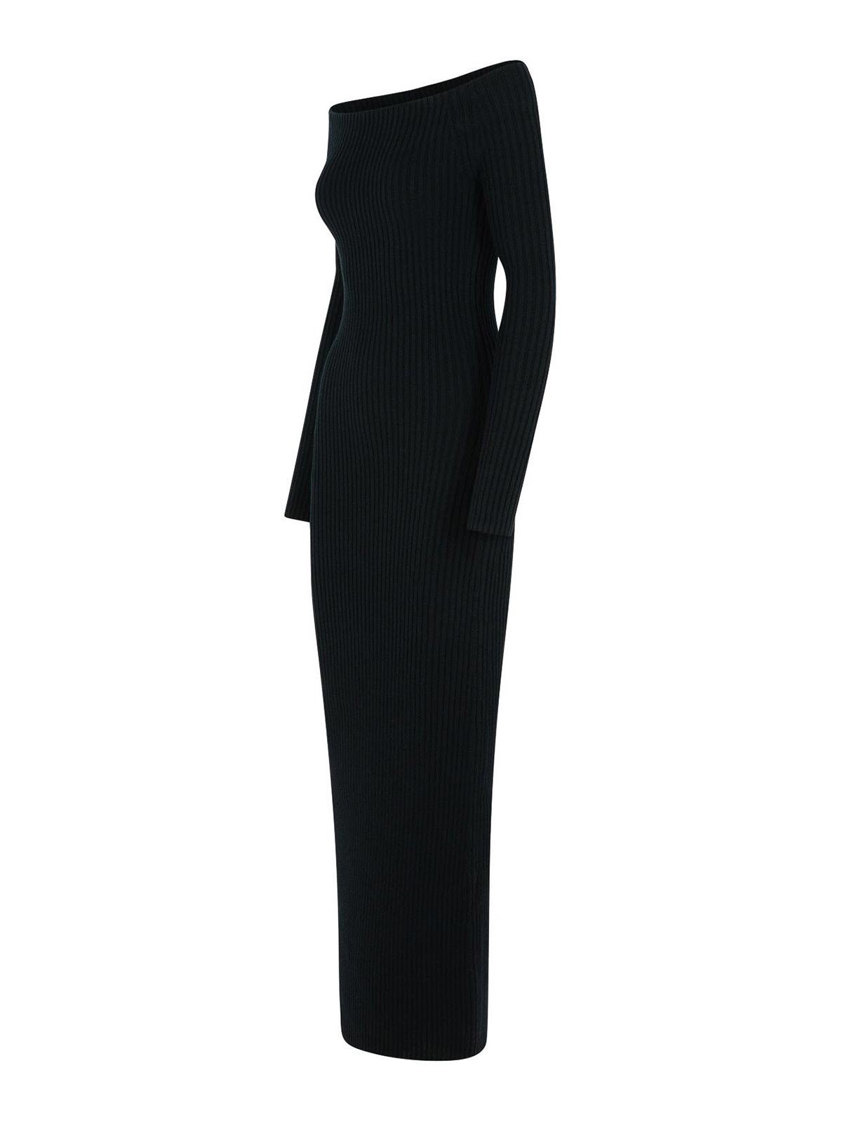 Max Mara Arnes 1234 Sheath Dress In Wool And Cachemire In Black