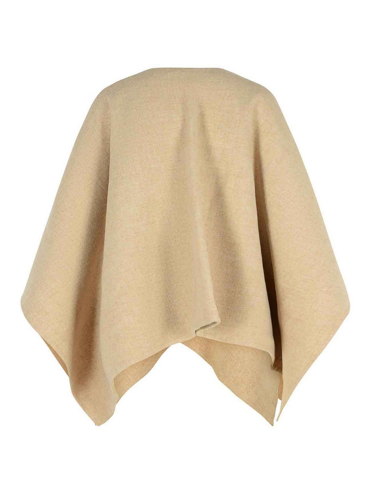 Max Mara Serra Alpaca Sand Blend Shawl In Sand