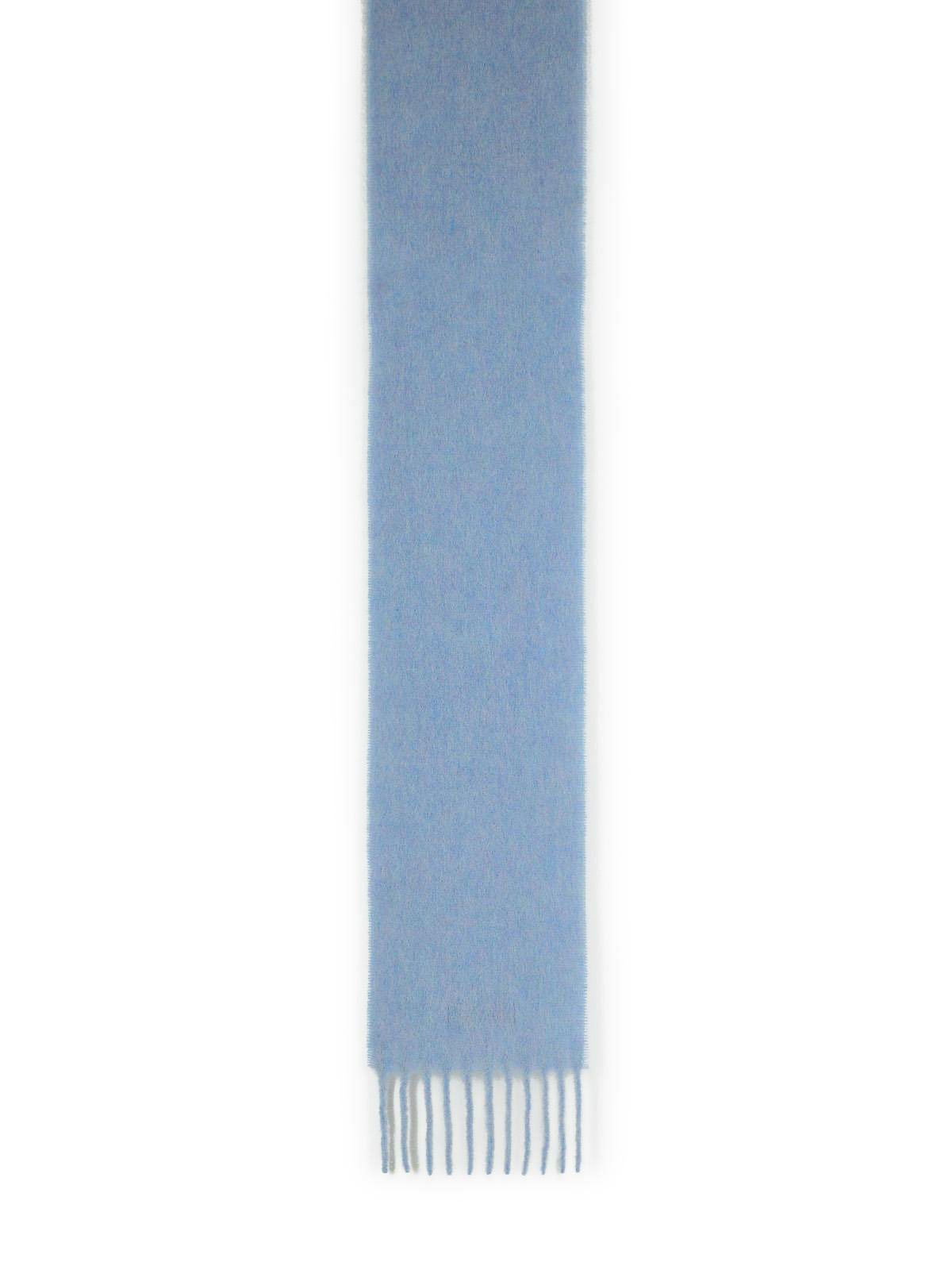 Marni Light Blue Alpaca Blend Scarf