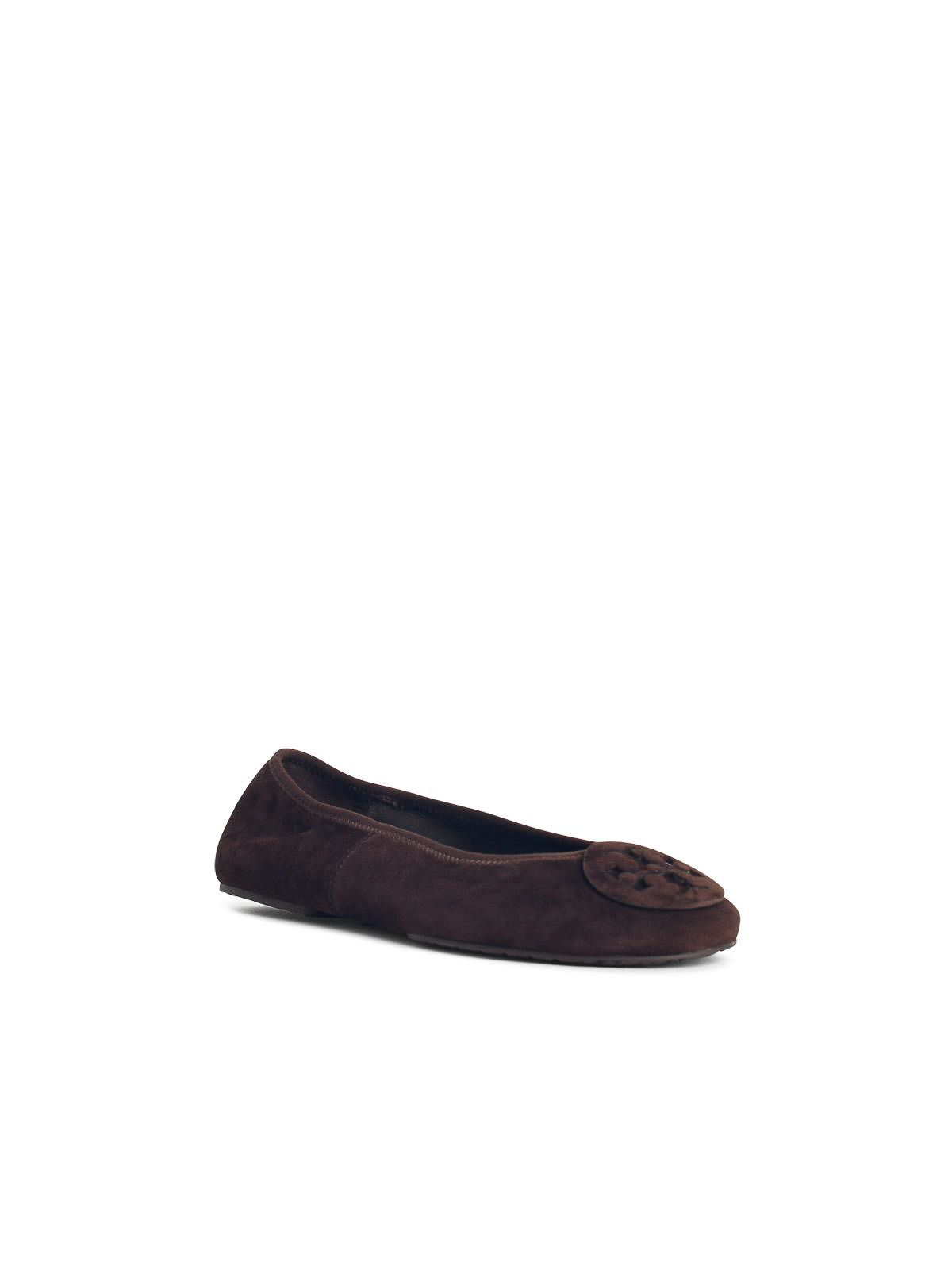 Tory Burch Dancer The Suede Dark Cocoa In Brown