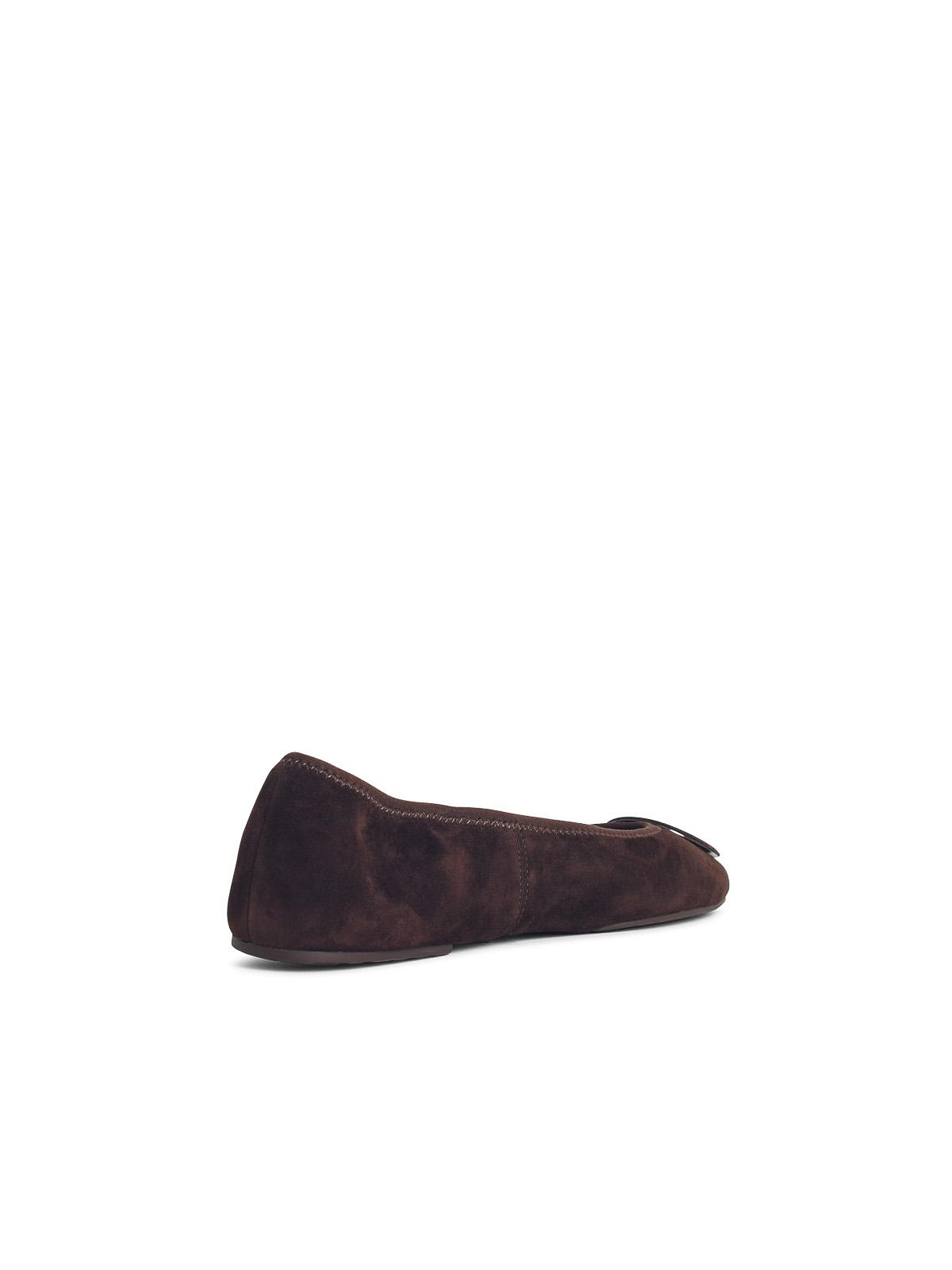 Tory Burch Dancer The Suede Dark Cocoa In Brown