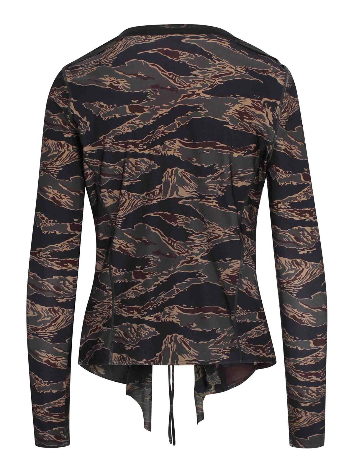 Diesel Cardigan With Laces In Multi