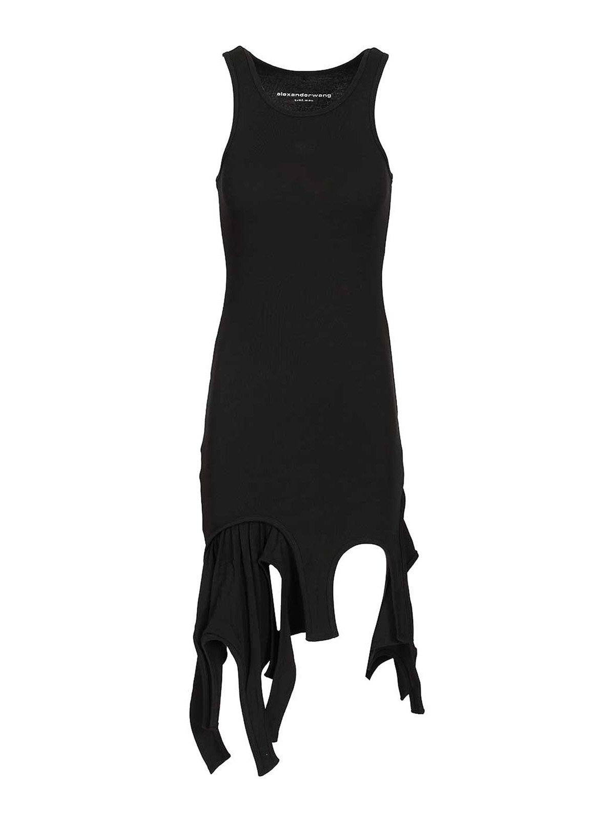 Alexander Wang Mini Tank Dress In Black