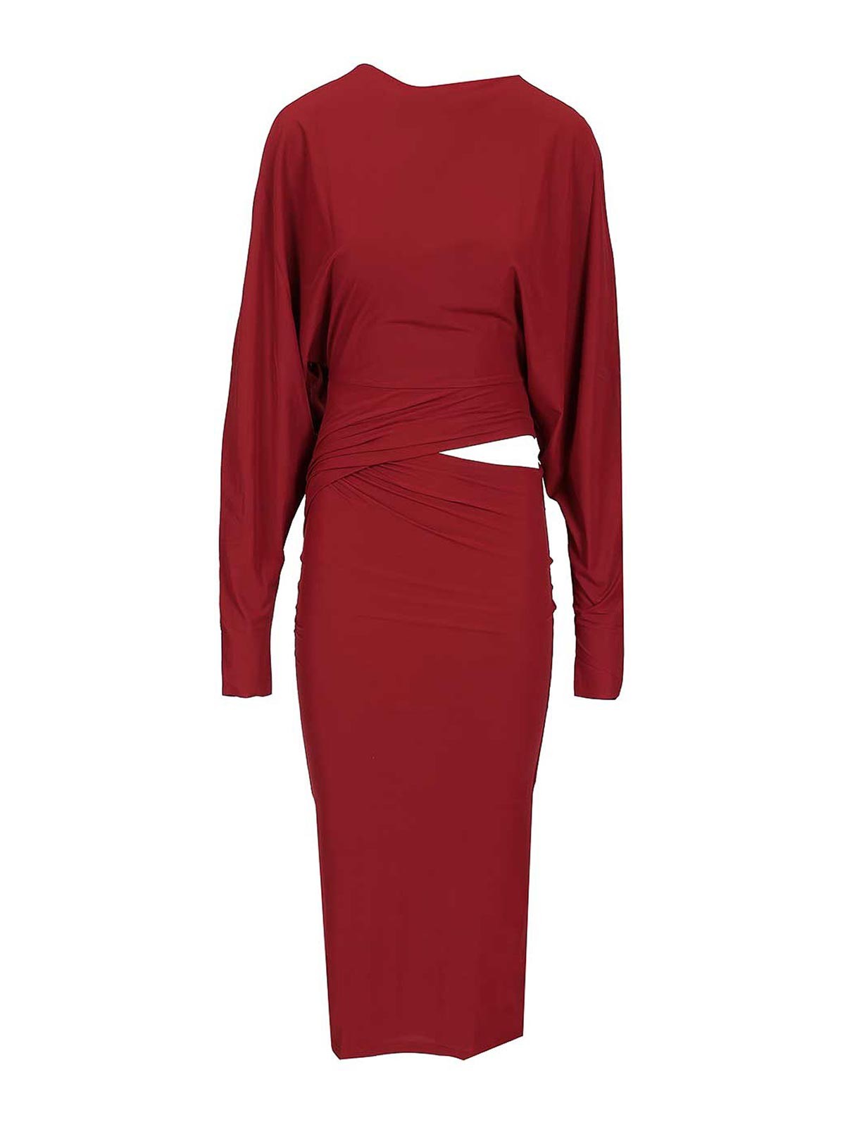 Amazuìn Midi Dress Karen In Red