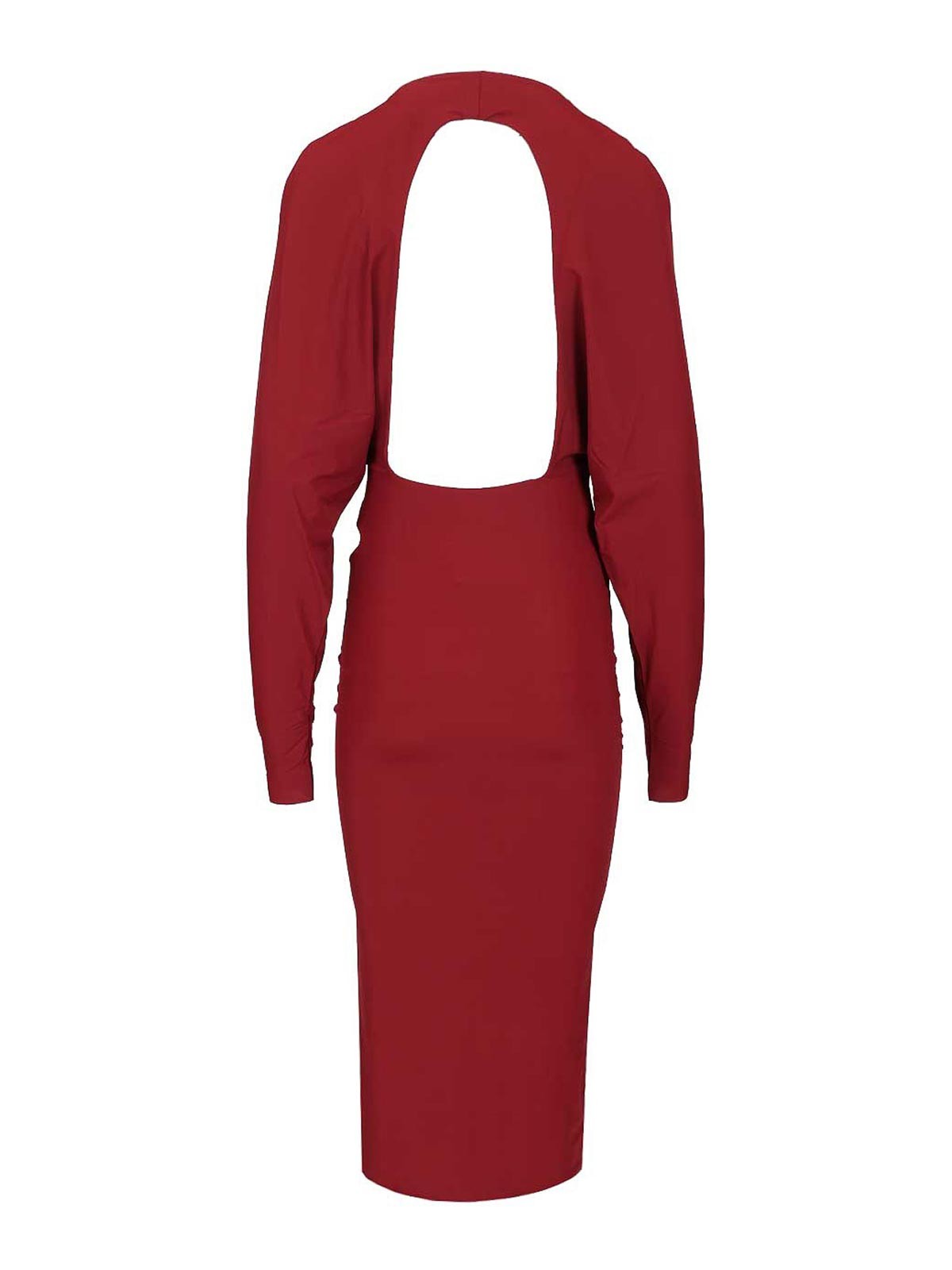 Amazuìn Midi Dress Karen In Red