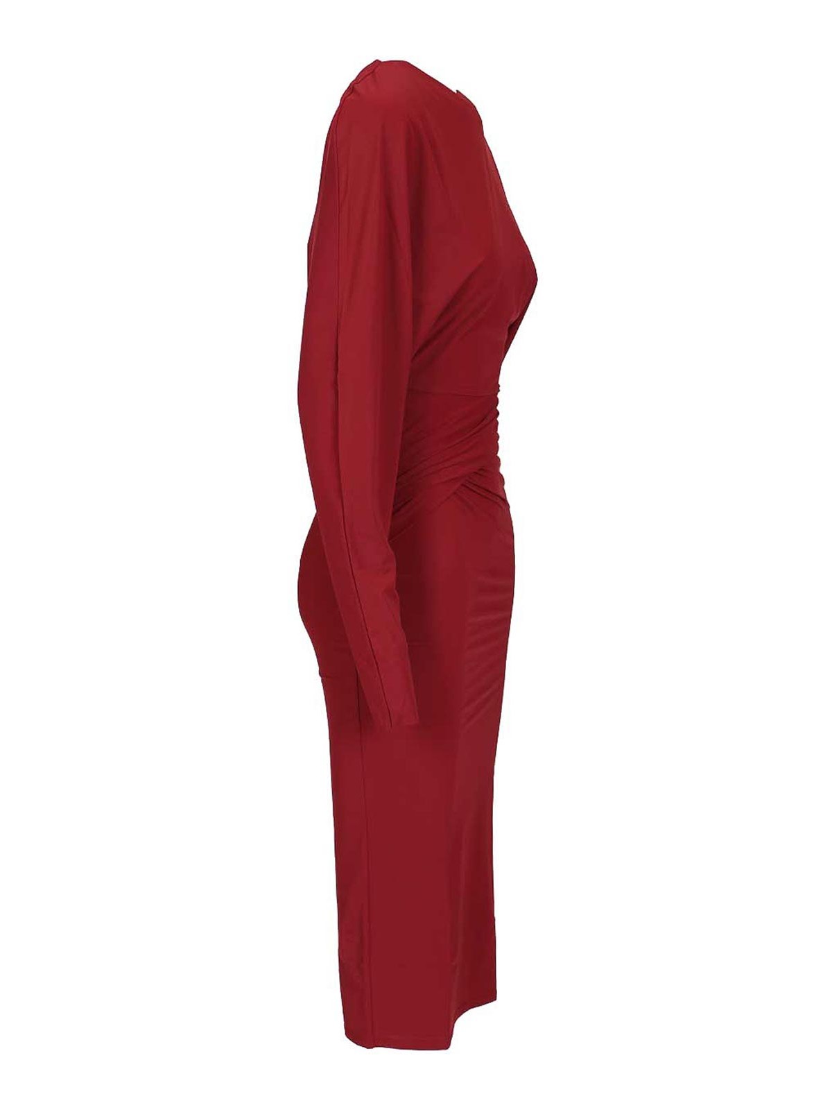 Amazuìn Midi Dress Karen In Red