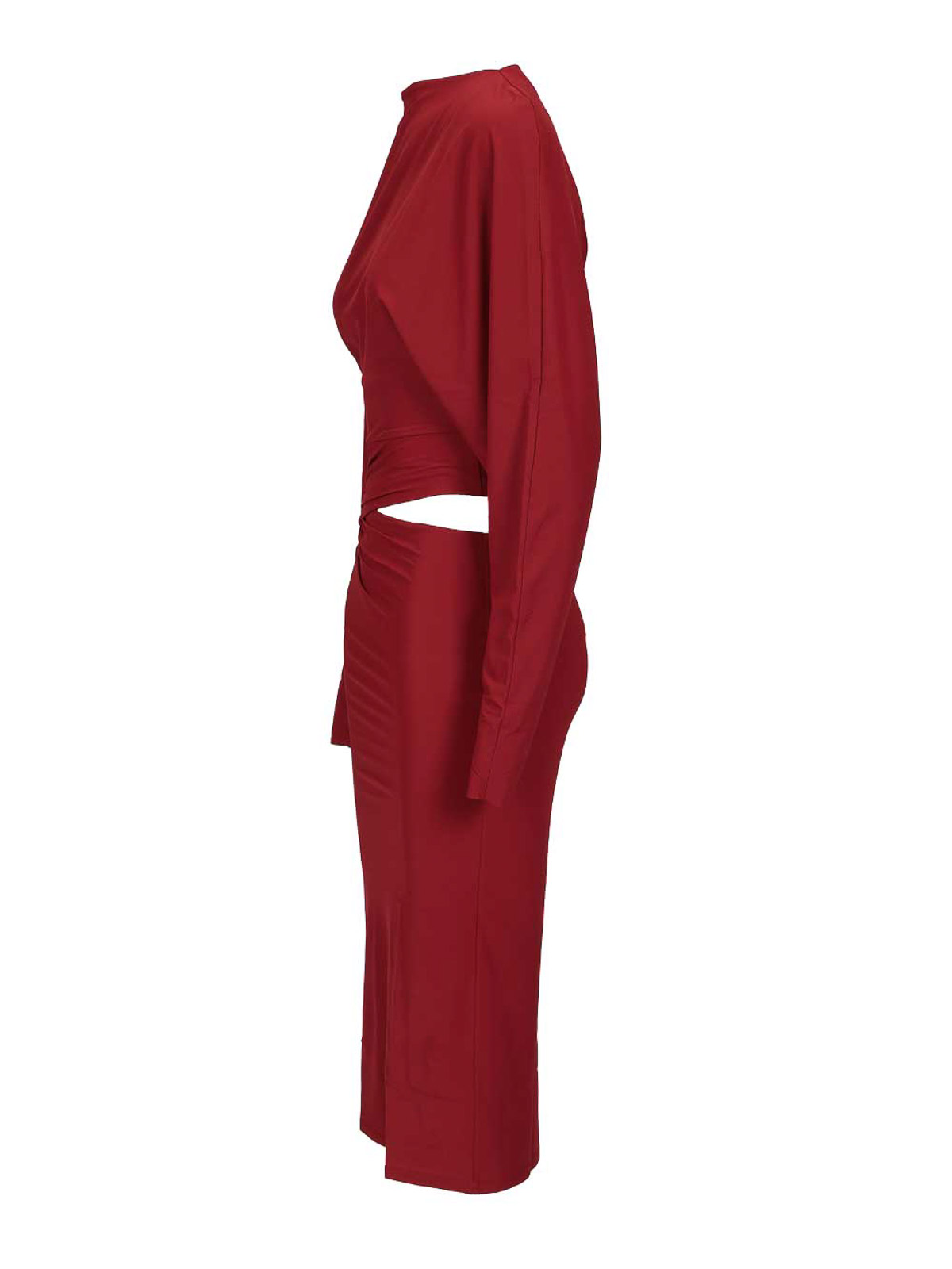 Amazuìn Midi Dress Karen In Red