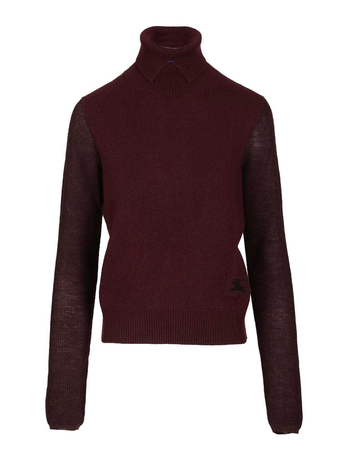 Burberry Wool Blend Sweater In Red