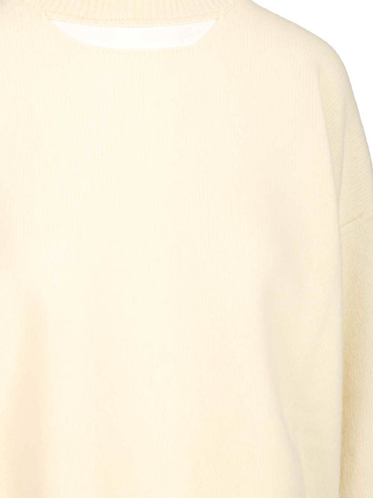 Federica Tosi Wool And Cashmere Sweater In White