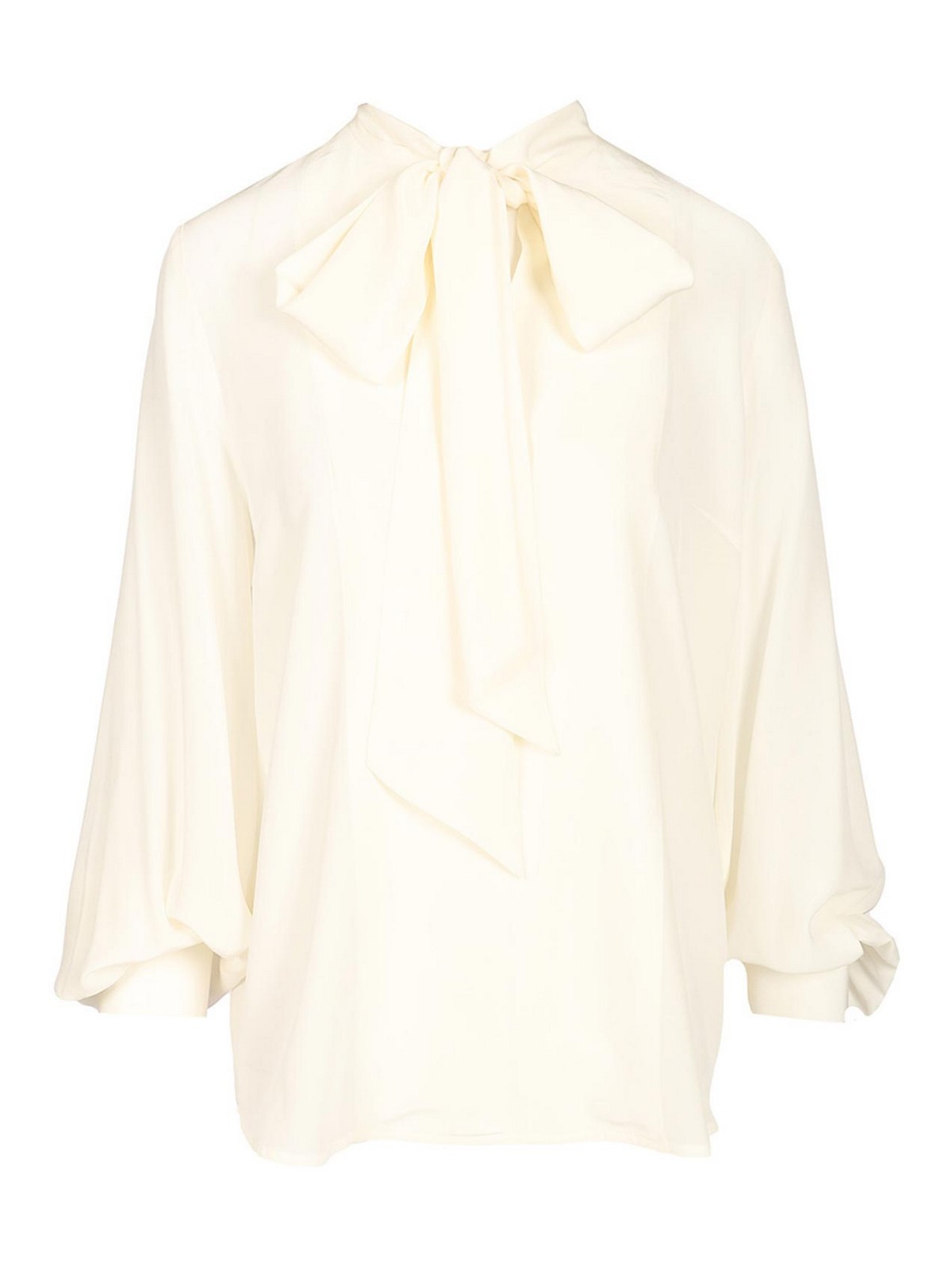P.a.r.o.s.h Silk Blouse In White