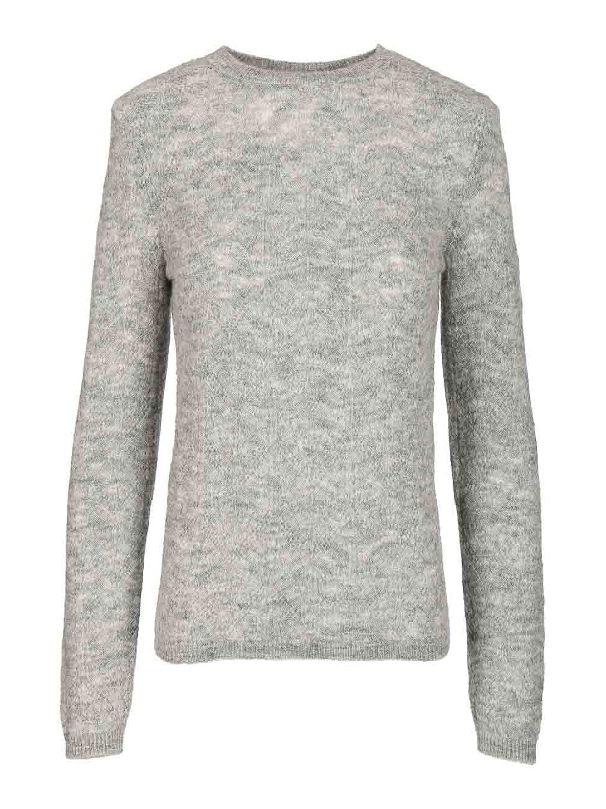 P.a.r.o.s.h Wool Blend Sweater In Gray