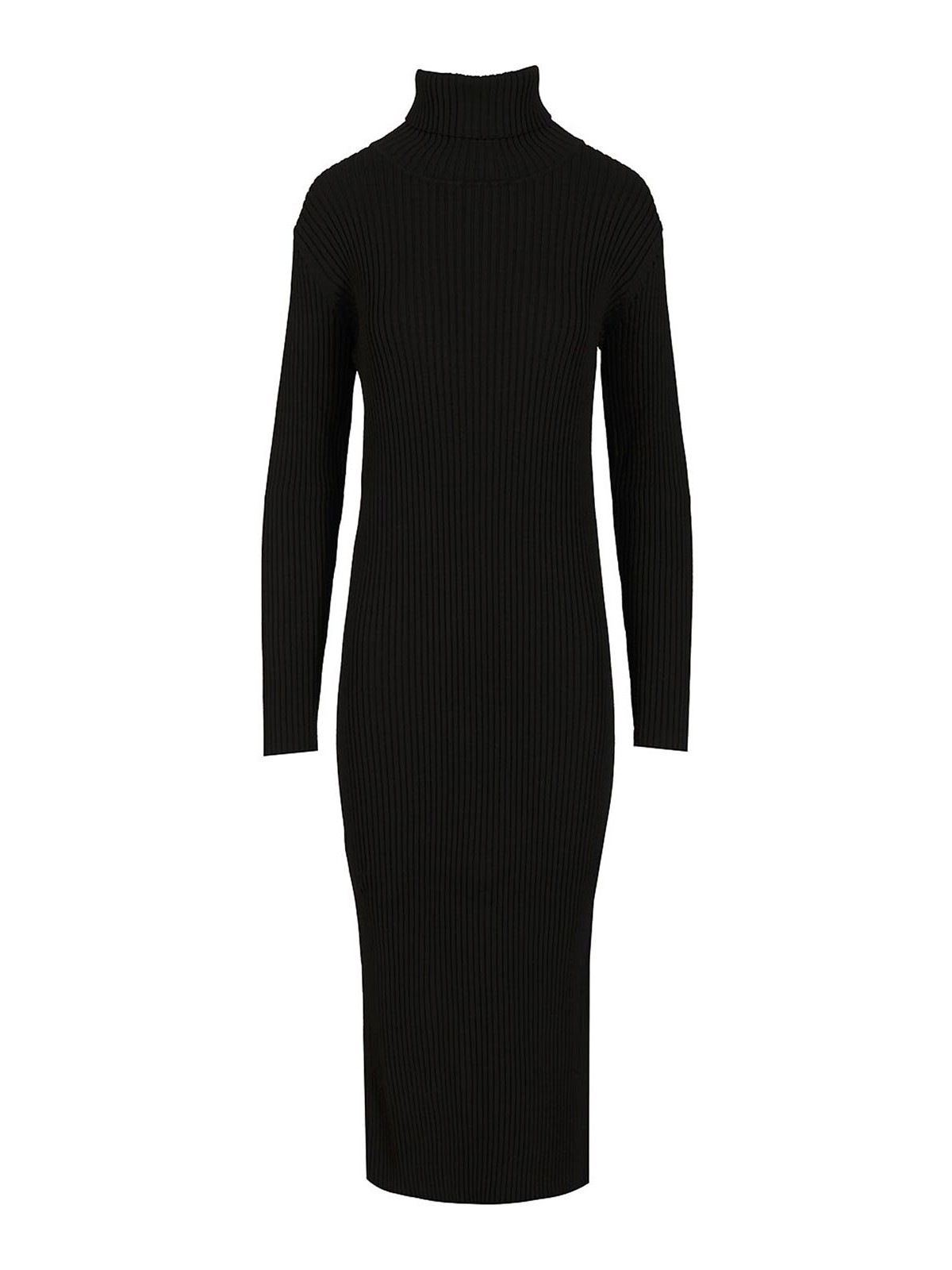 P.a.r.o.s.h Midi Dress In Black
