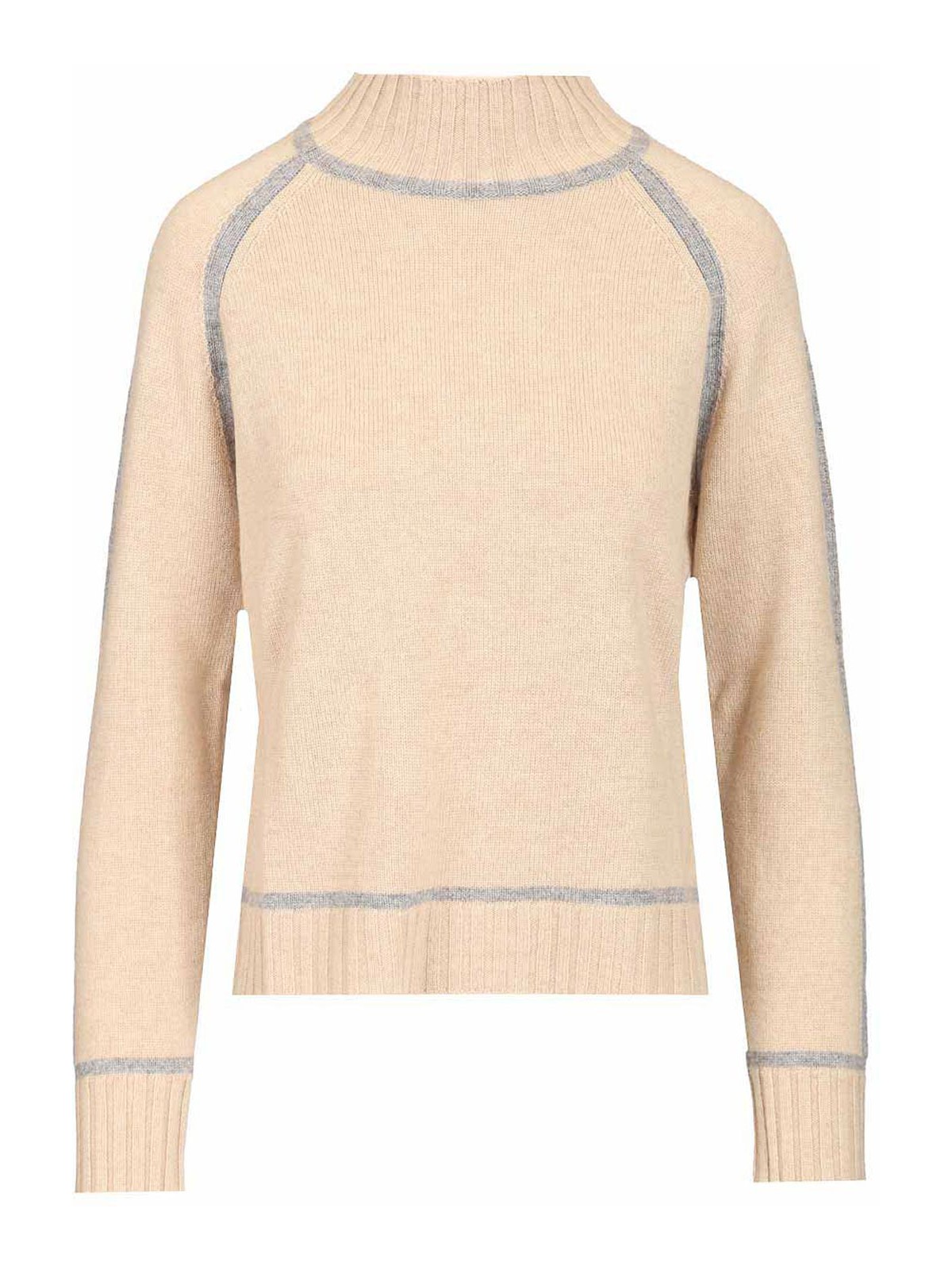 Max Mara Pescara Sweater In Wool And Cashmere In White