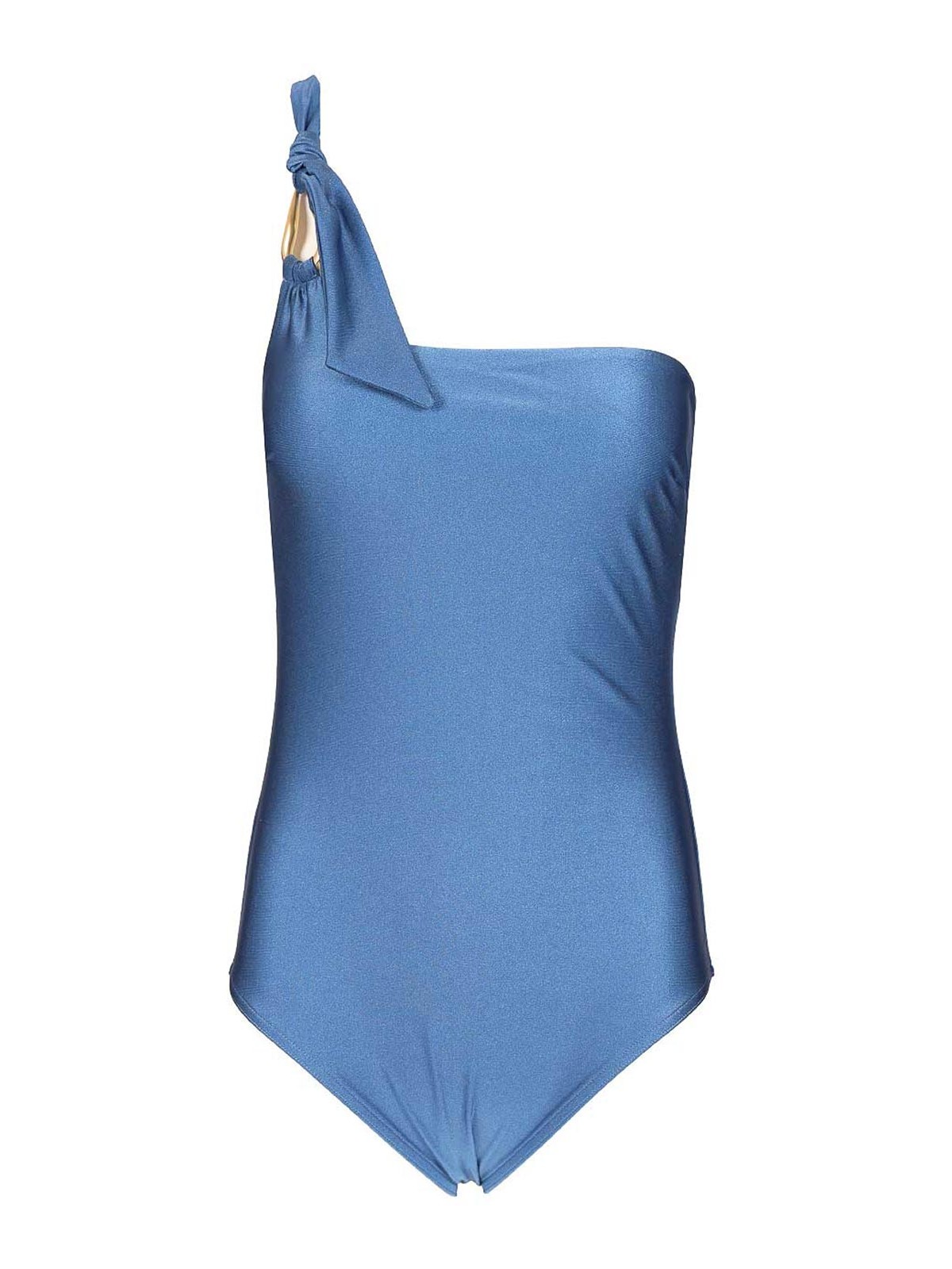 Zimmermann Ascension One-piece Swimsuit In Blue