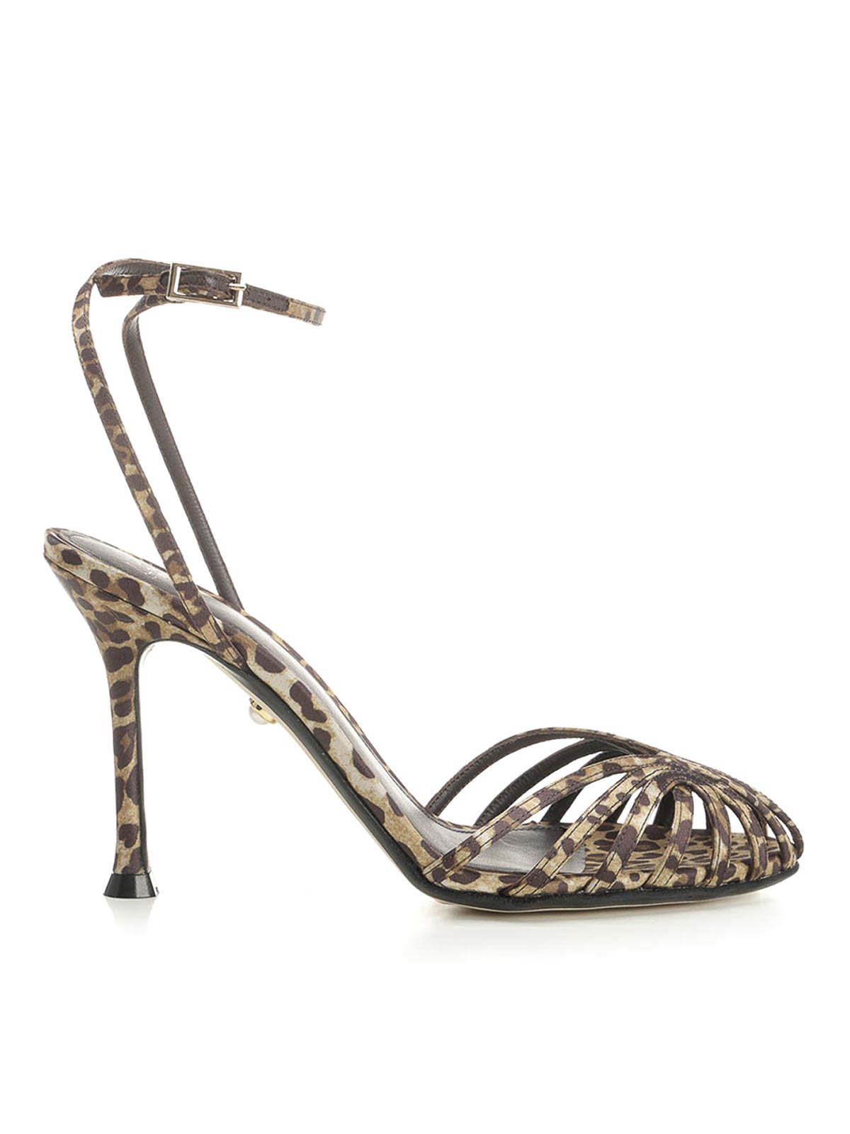 Alevì Milano Ally Cage Sandal In Multi