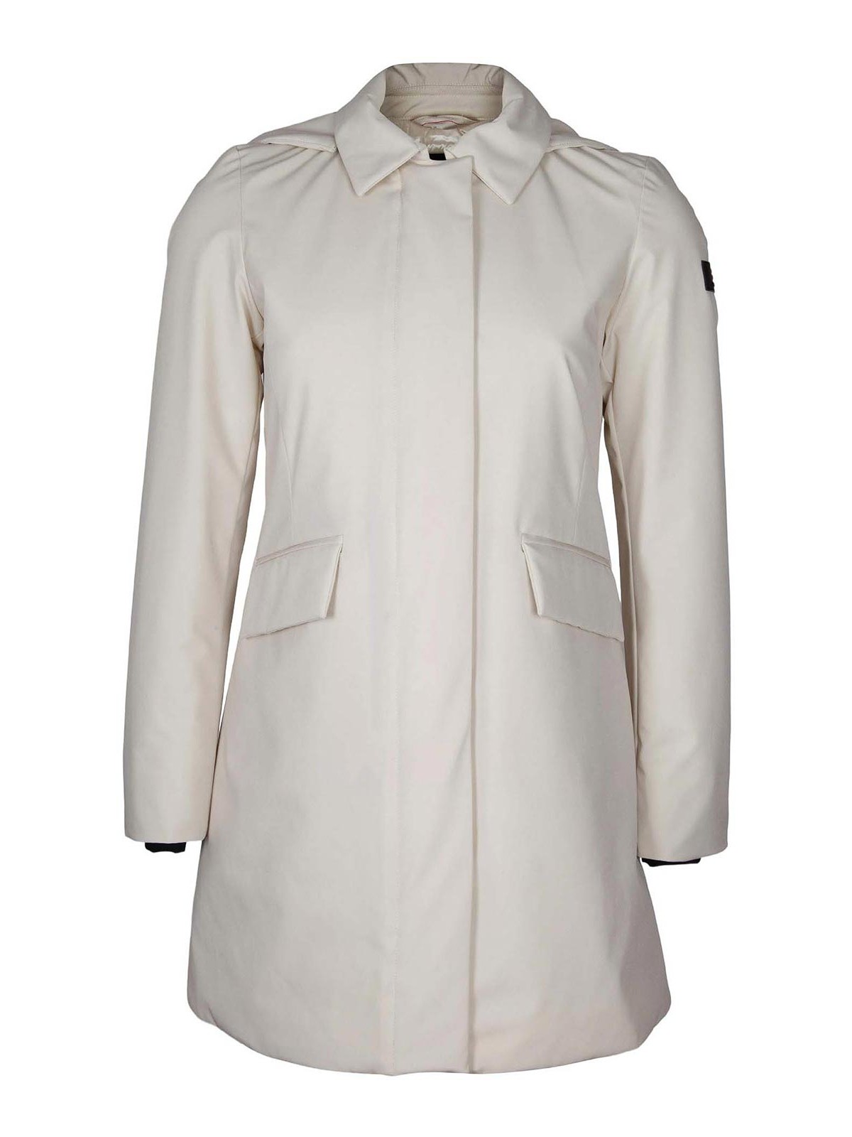 Peuterey Parka Telia Ta 02 In Stretch Nylon In Black