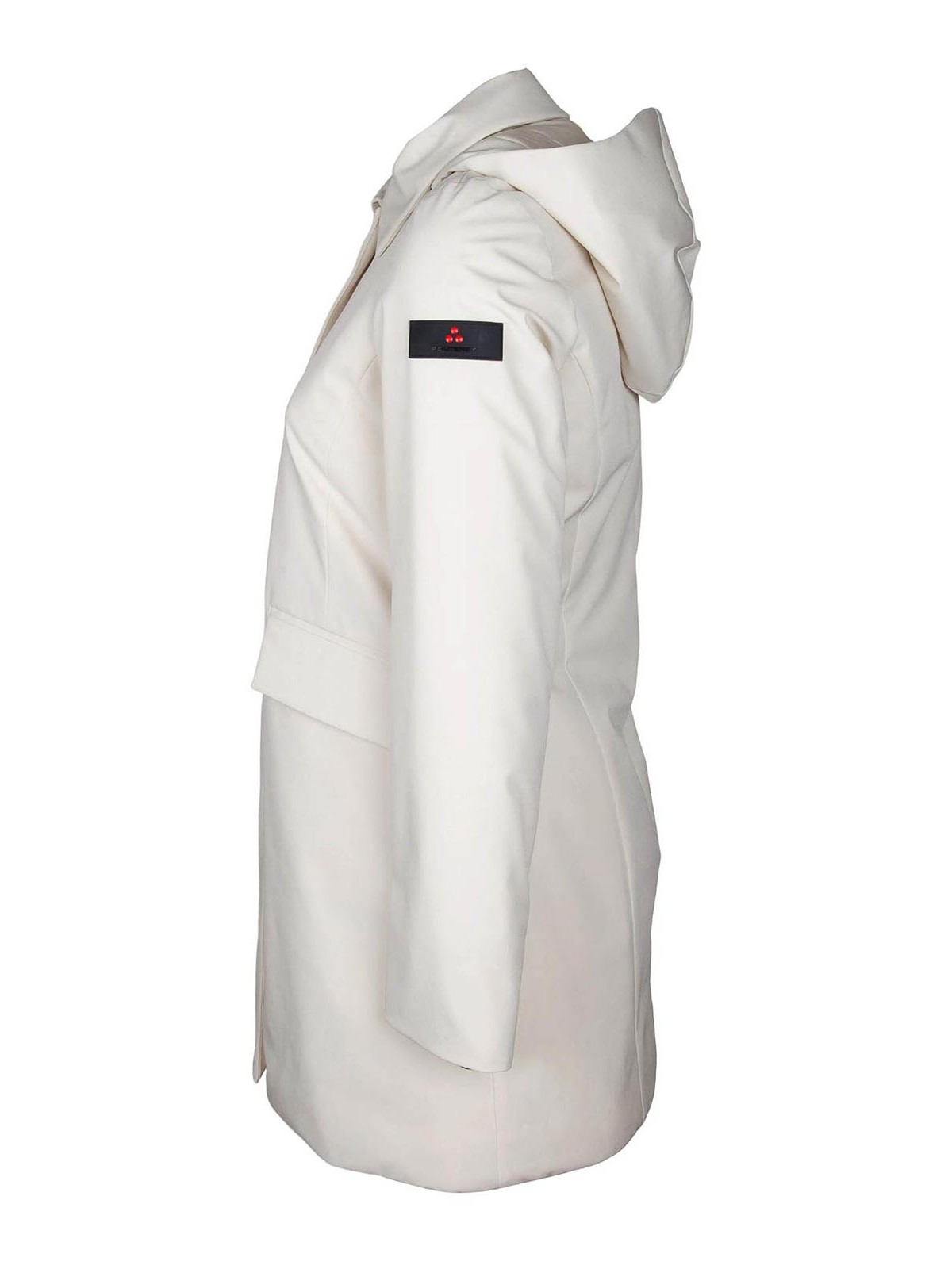Peuterey Parka Telia Ta 02 In Stretch Nylon In Black