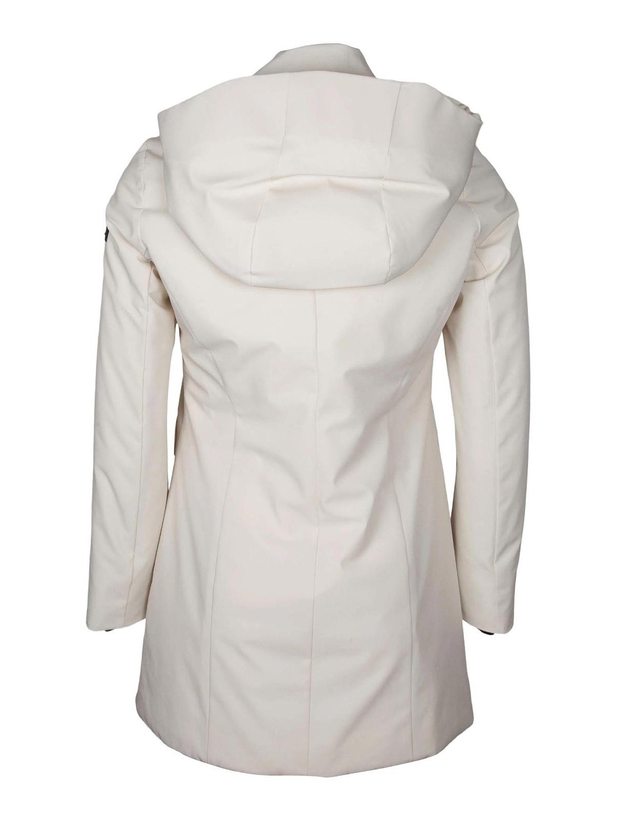 Peuterey Parka Telia Ta 02 In Stretch Nylon In Black