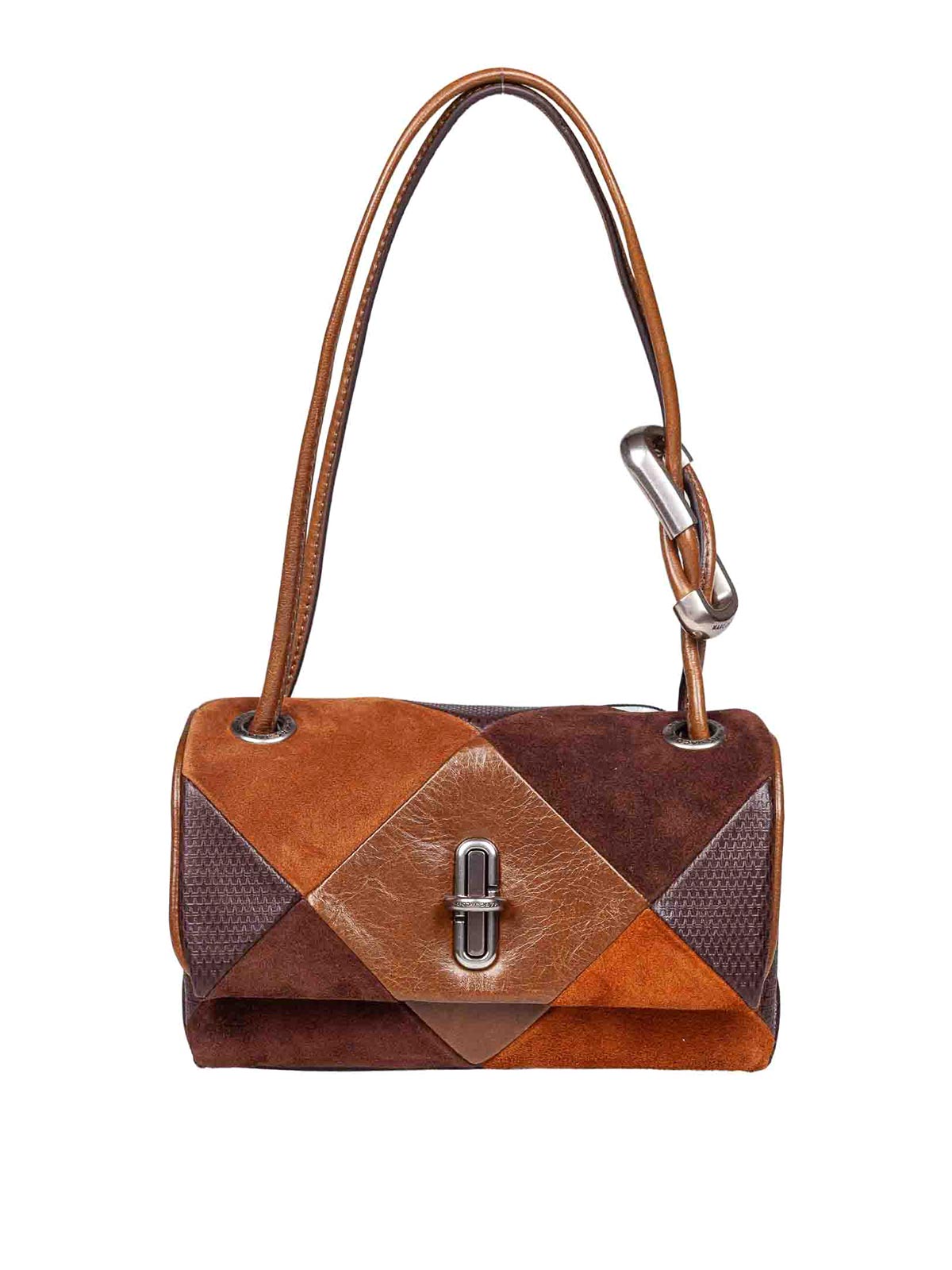 Marc Jacobs Borsa The Mini Dual Shoulder In Brown