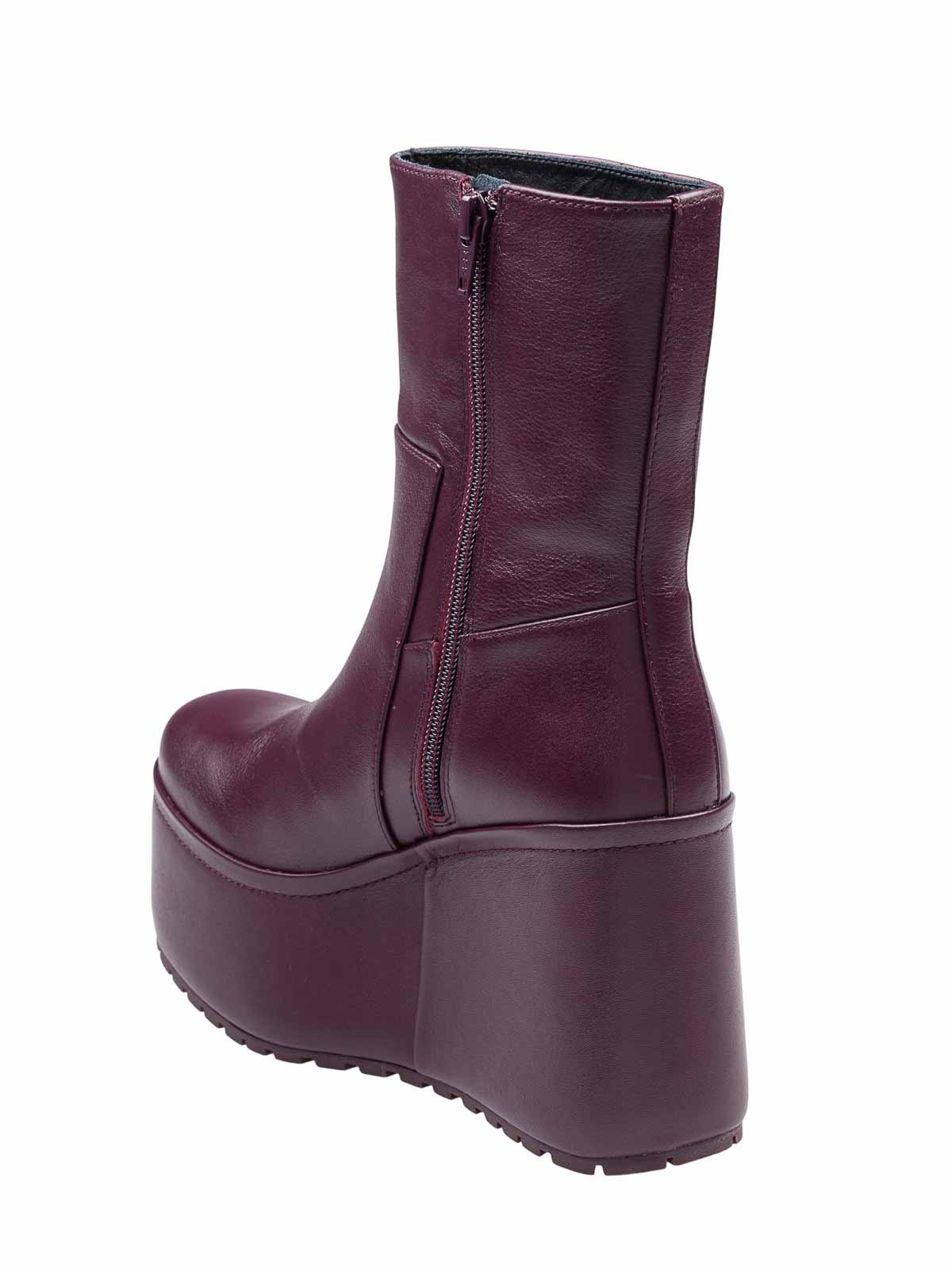 Paloma Barceló Paloma Barcelo Barta Track Ankle Boot In Purple