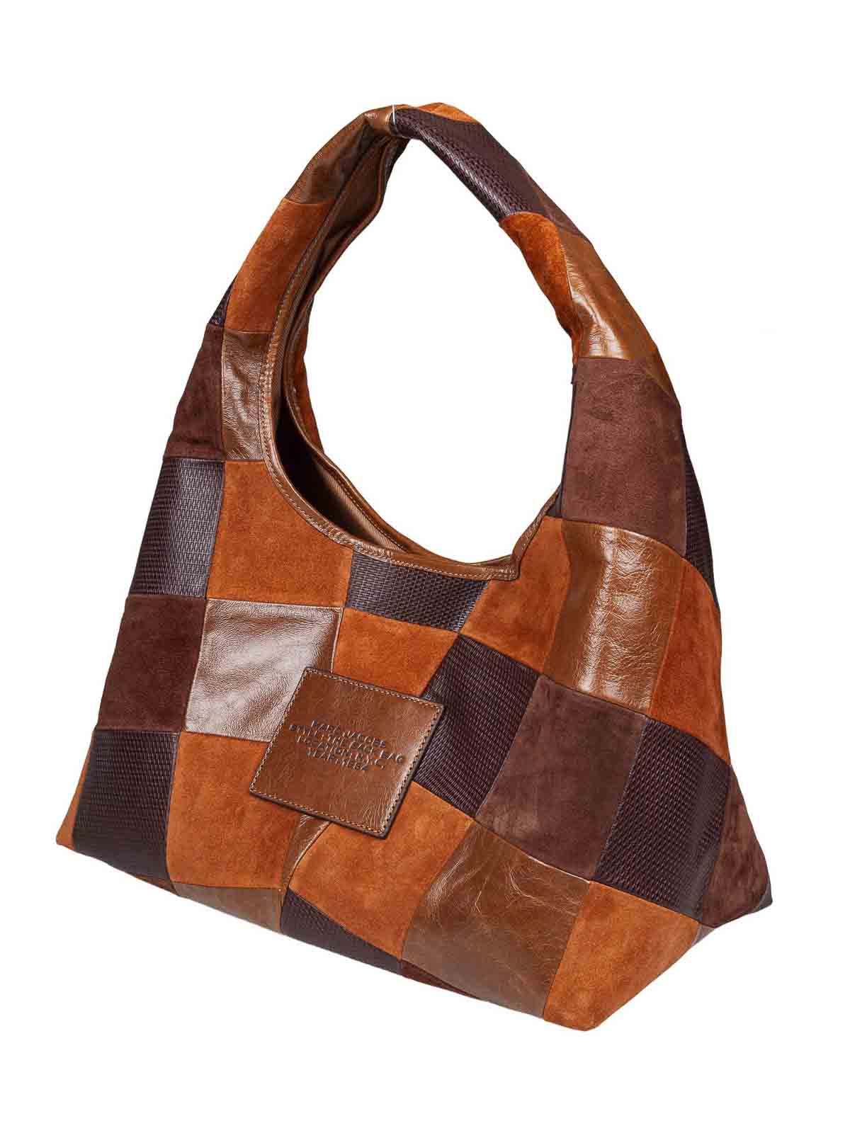Ami Alexandre Mattiussi Sweater In Extrafine Wool And Silk In Brown