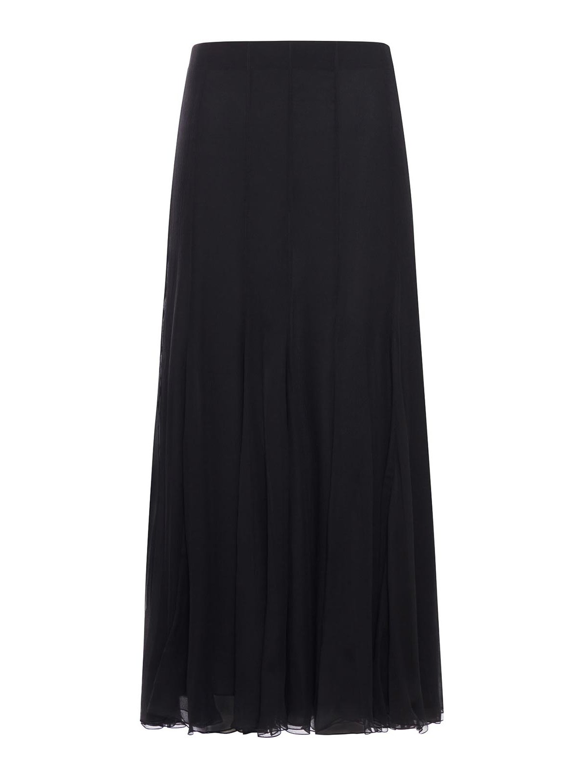 Chloé Fluid Maxi Skirt In Black