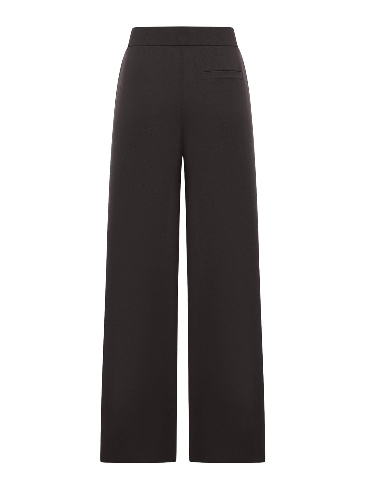 Giorgio Armani Tailored Wool Trousers In Brown