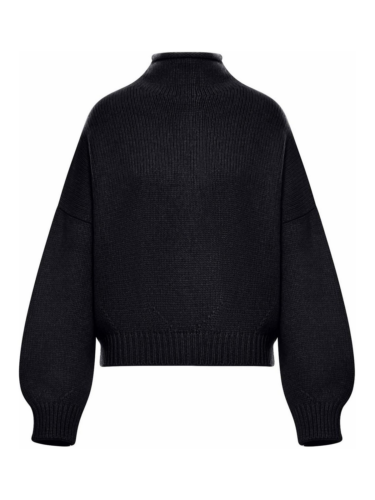 Khaite Juniper Cashmere Sweater In Black