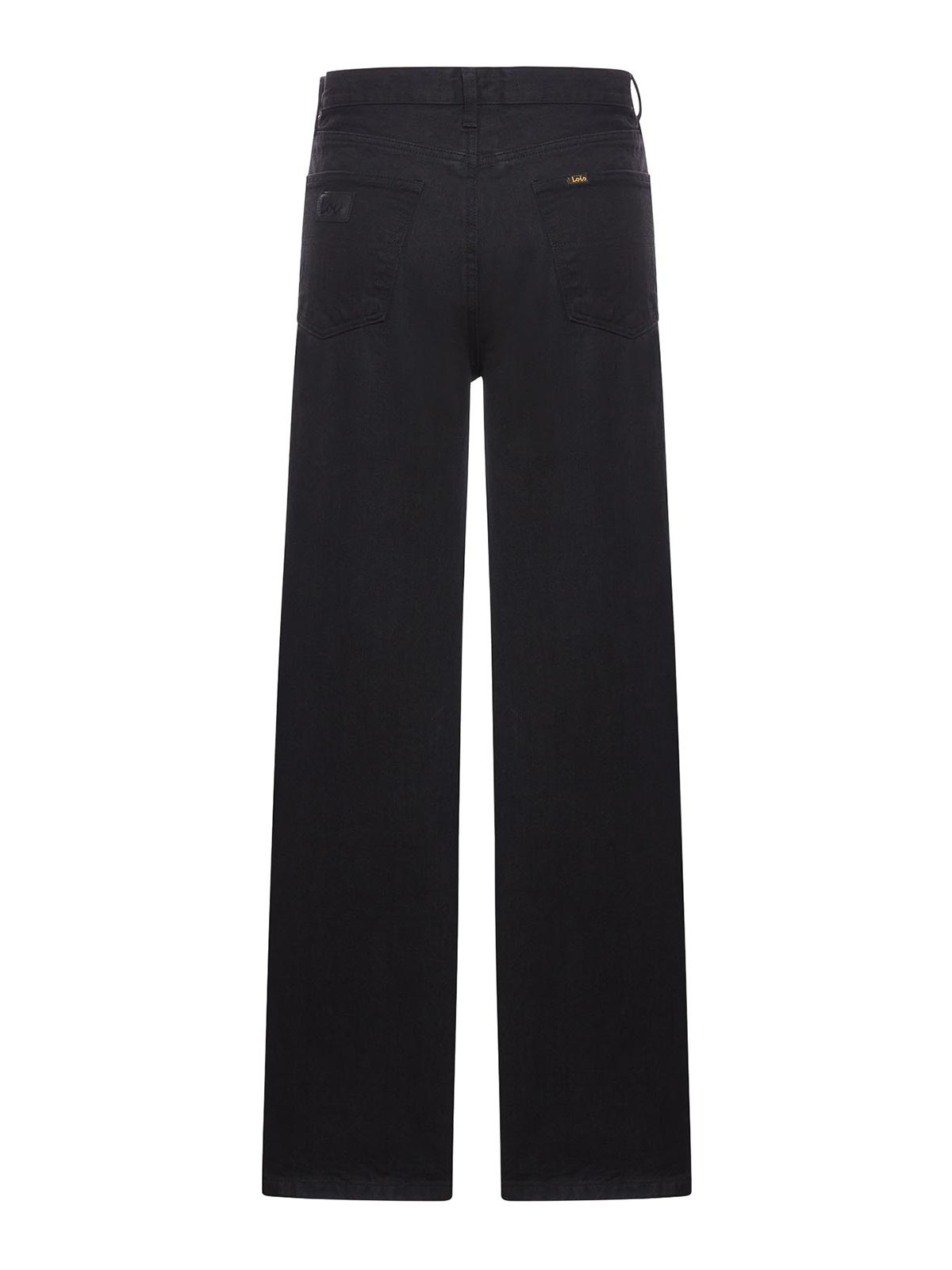 Lois Skater Loose Wide Leg Jeans In Blue