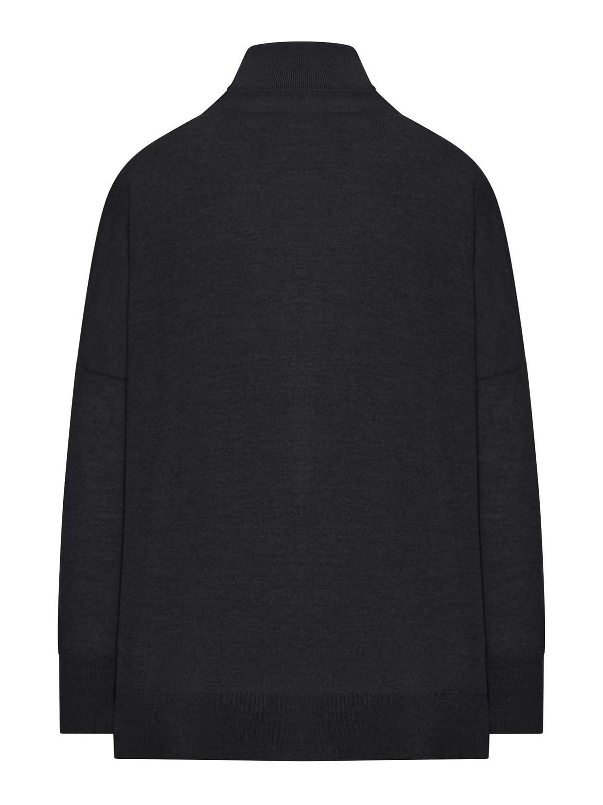 Gran Sasso Twin Set Wool Sweater In Black