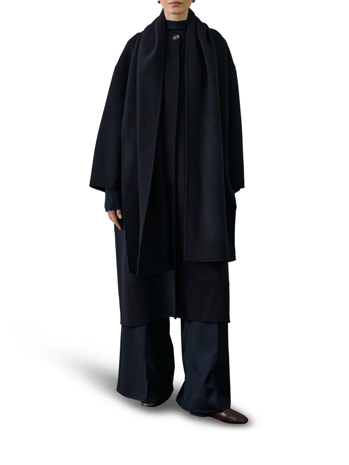 Soeur Finn Coat In Blue