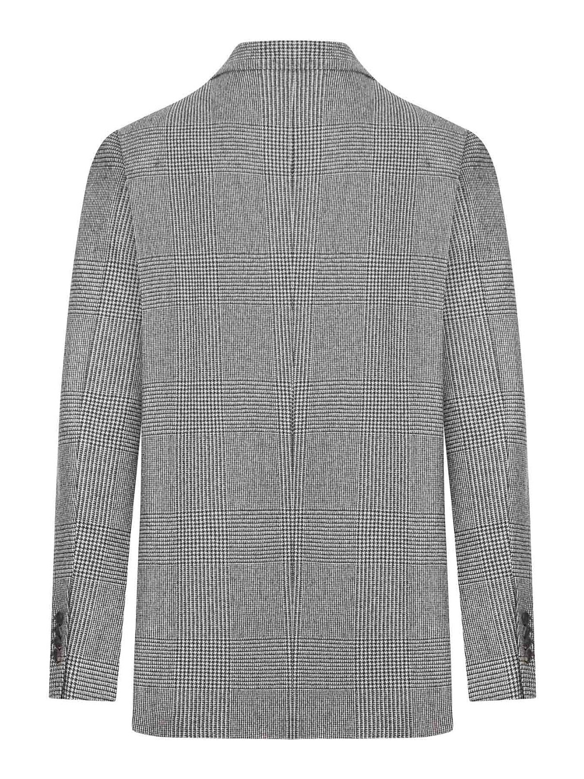 Tagliatore Loreay Prince Of Wales Wool Suit In Gray